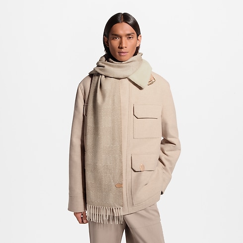 Sciarpa LV Malletier S00 Uomo Accessori Sciarpe | LOUIS VUITTON (Zoom prodotto)