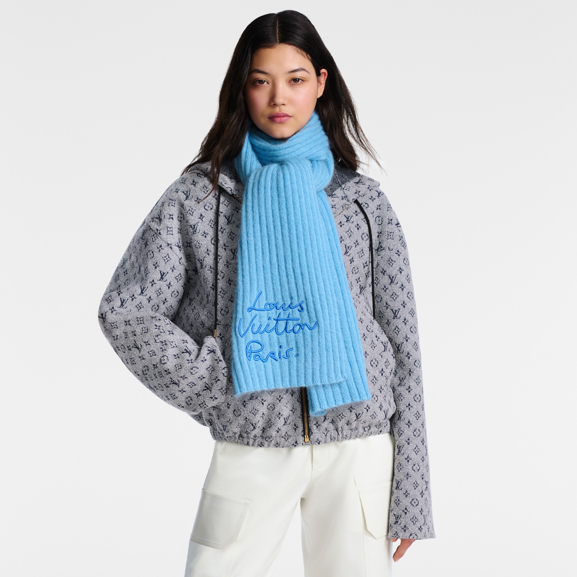 Sciarpa LV Script S00 Donna Accessori Sciarpe | LOUIS VUITTON (Zoom prodotto)