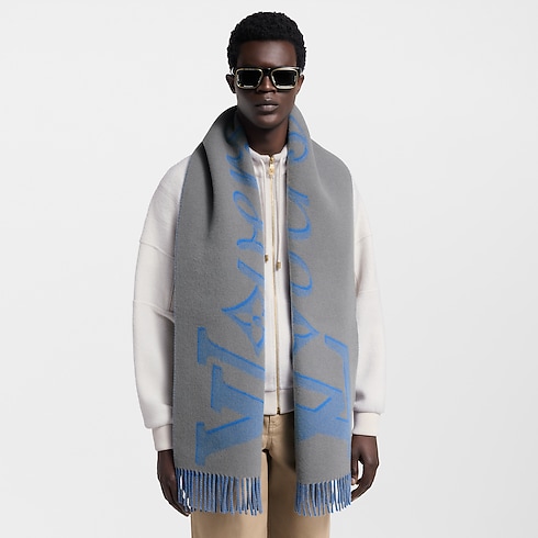 Sciarpa LV Vers S00 Uomo Accessori Sciarpe | LOUIS VUITTON (Zoom prodotto)