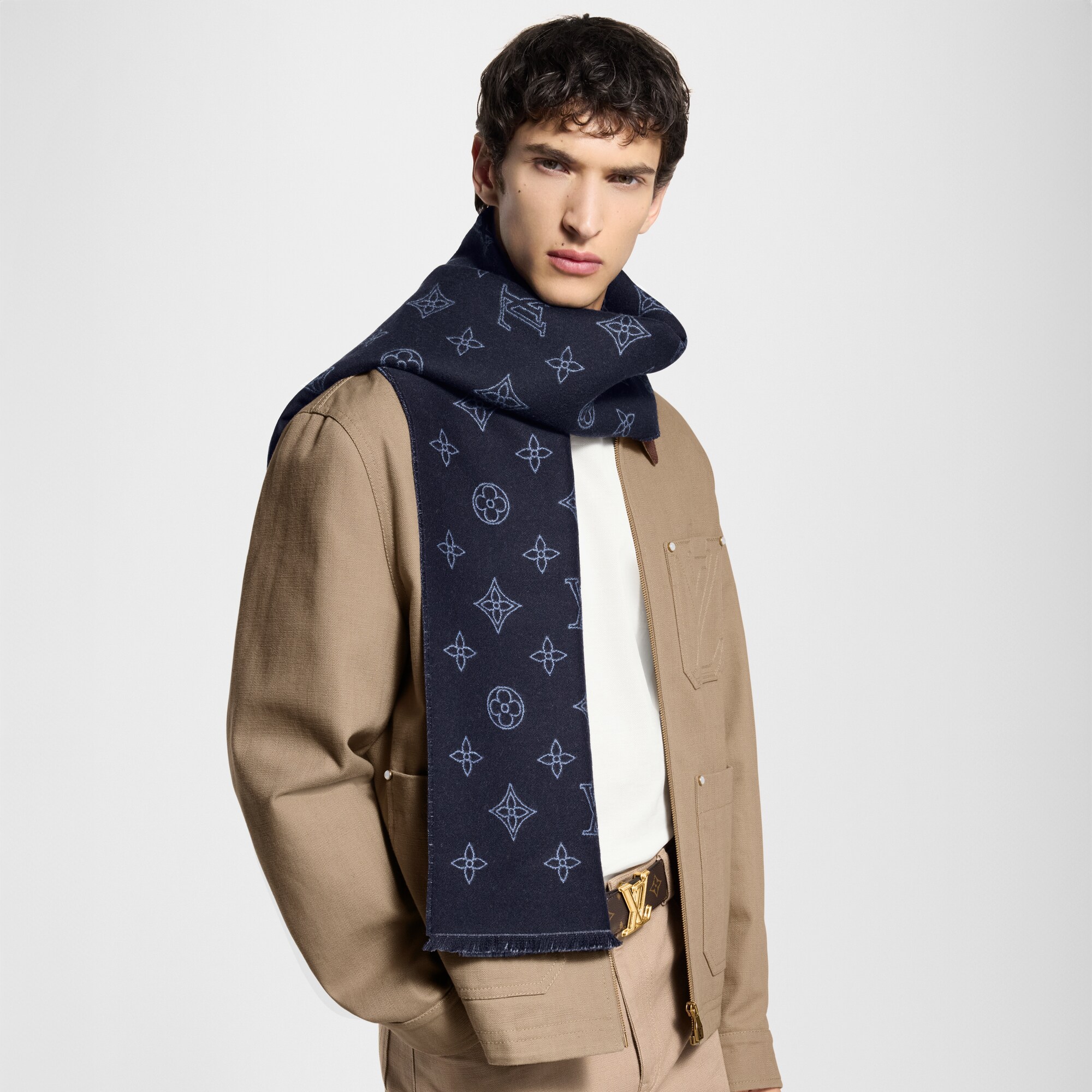 Sciarpa Monogram Blast S00 Uomo Accessori Sciarpe | LOUIS VUITTON (Zoom prodotto)