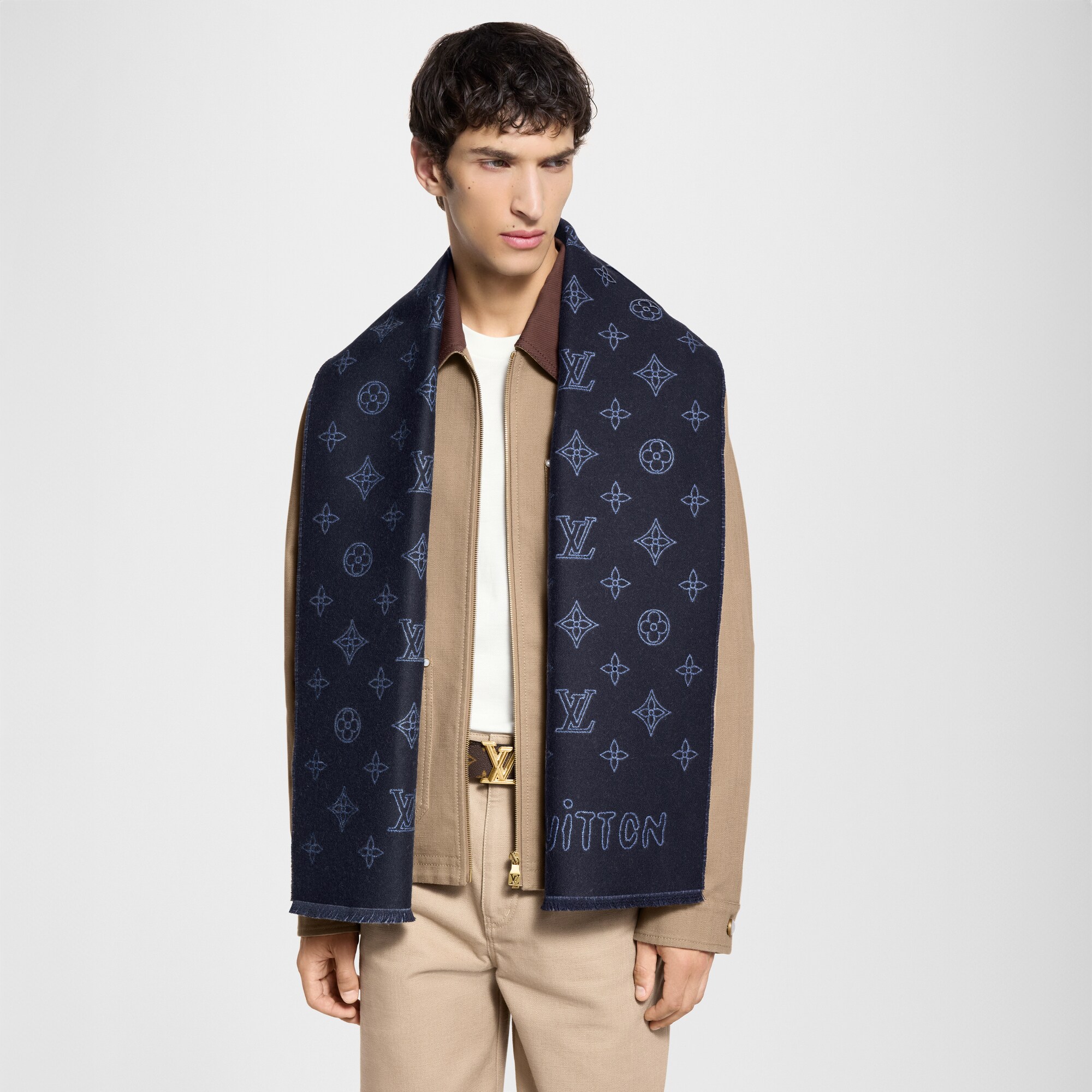 Sciarpa Monogram Blast S00 Uomo Accessori Sciarpe | LOUIS VUITTON (Zoom prodotto)