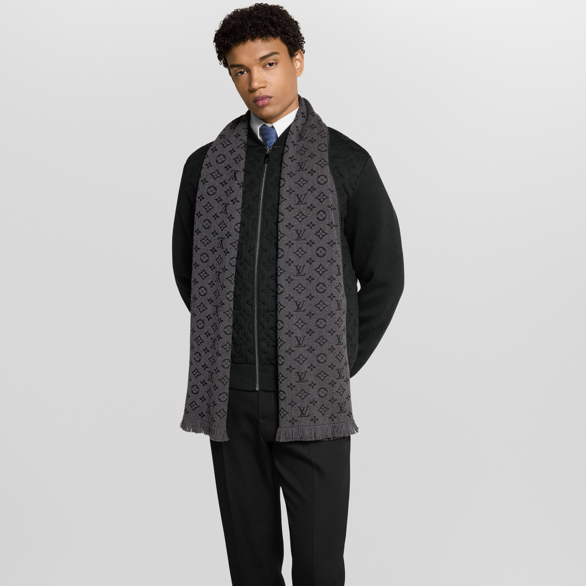 Sciarpa Monogram Classic S00 Uomo Accessori Sciarpe | LOUIS VUITTON (Zoom prodotto)