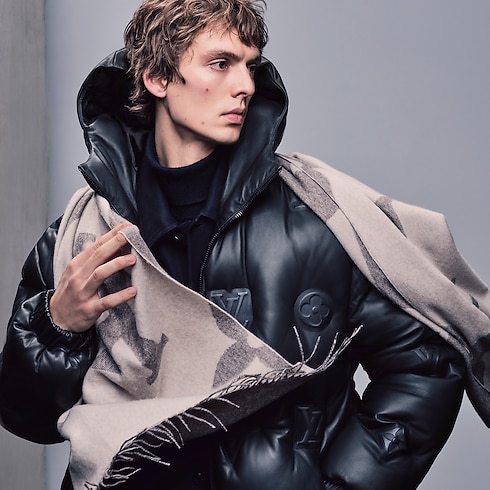 Sciarpa Monogram Giant S00 Uomo Accessori Novità | LOUIS VUITTON (Zoom prodotto)