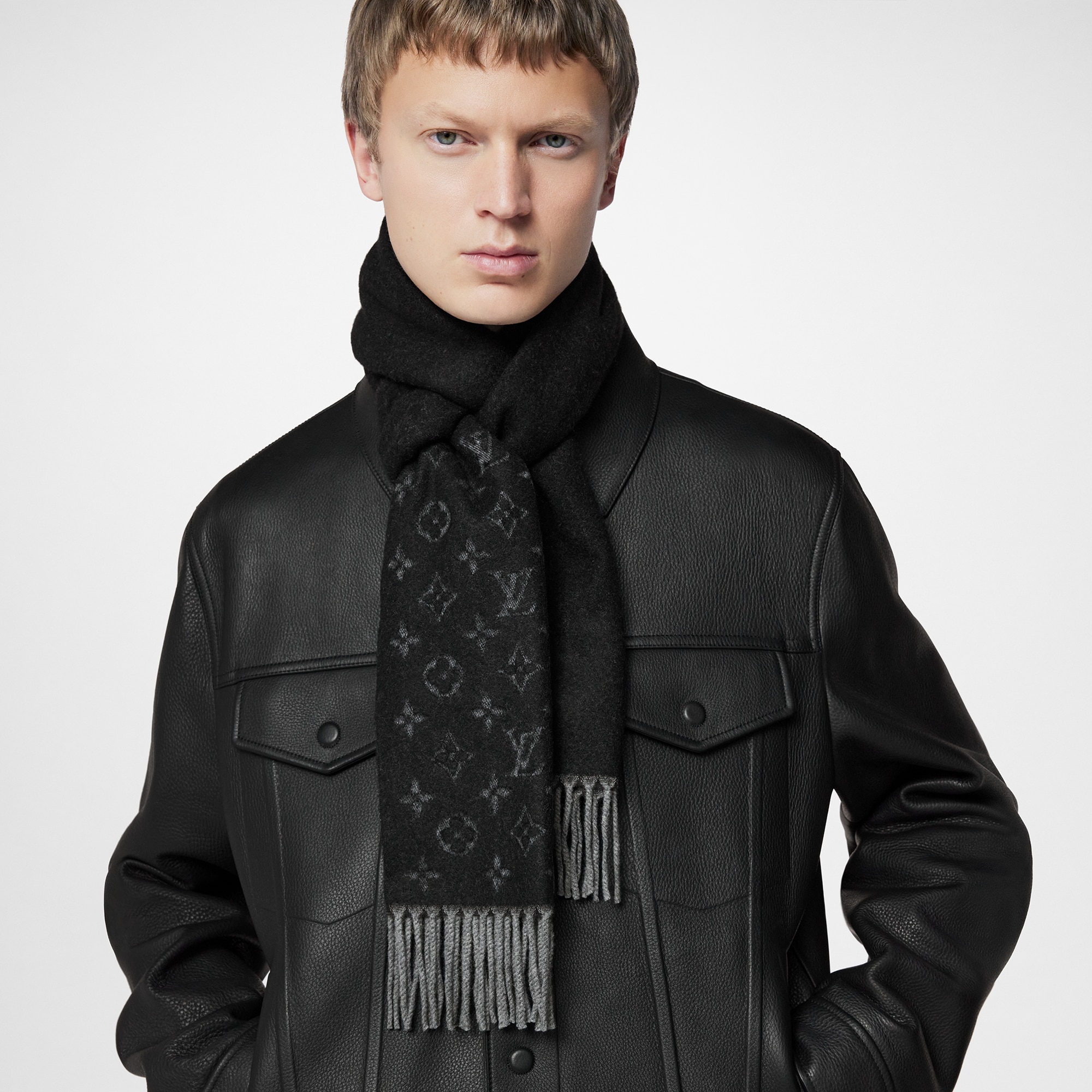 Sciarpa Monogram Gradient S00 Uomo Accessori Sciarpe | LOUIS VUITTON (Zoom prodotto)