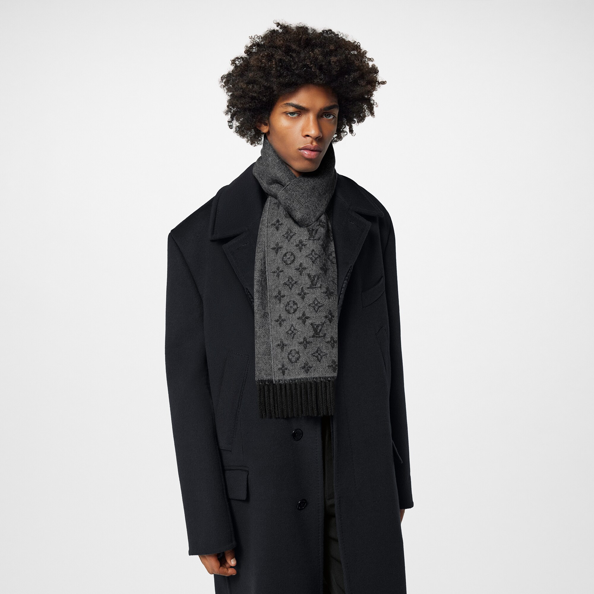 Sciarpa Monogram Gradient S00 Uomo Accessori Sciarpe | LOUIS VUITTON (Zoom prodotto)