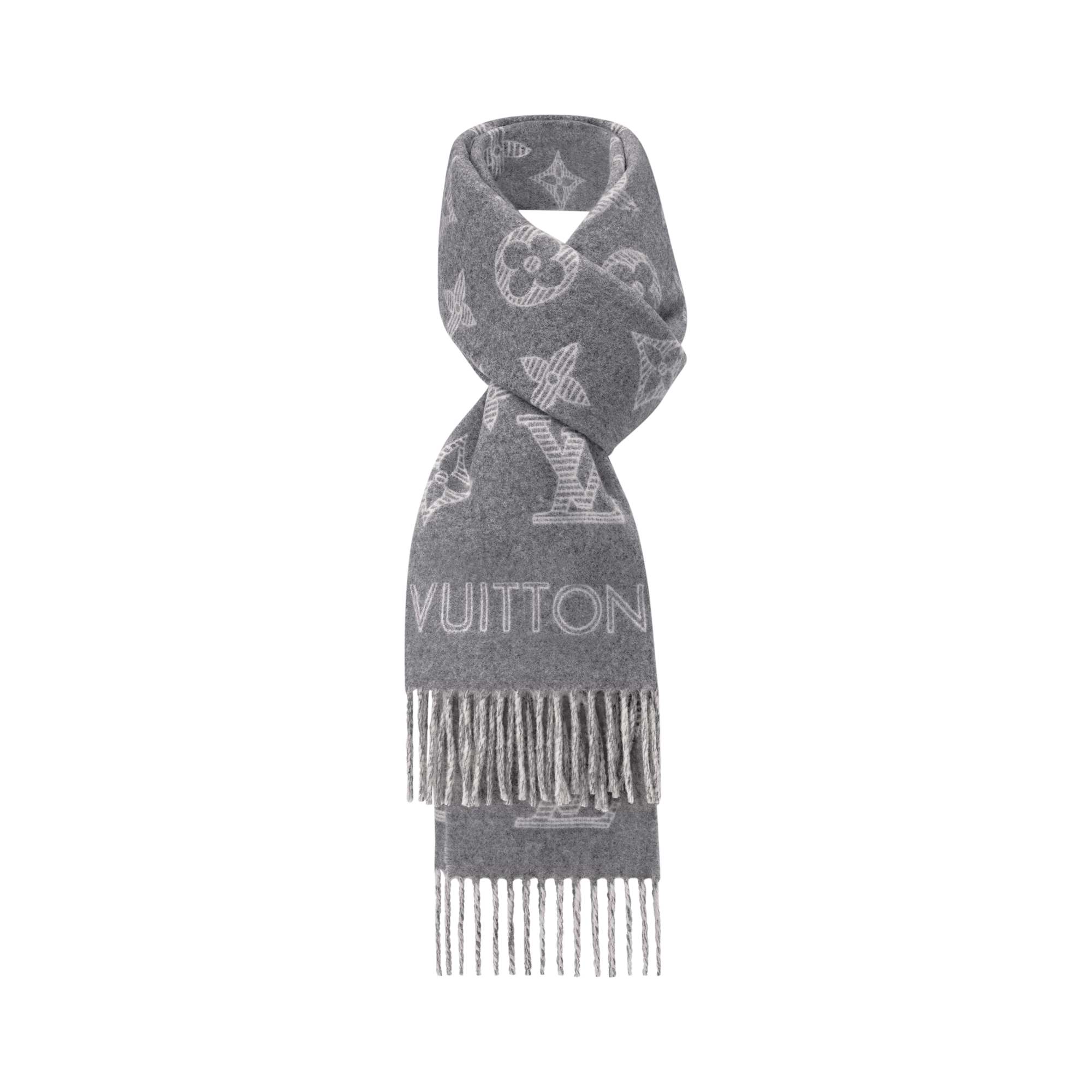 Sciarpa Monogram Shadow S00 Uomo Accessori Sciarpe | LOUIS VUITTON (Zoom prodotto)