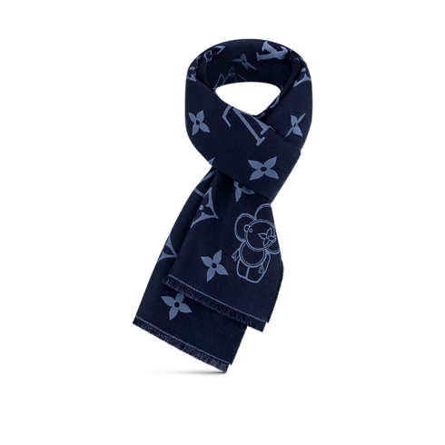 Sciarpa Monogram Vivienne S00 Uomo Accessori Sciarpe | LOUIS VUITTON (Zoom prodotto)
