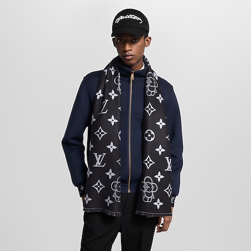 Sciarpa Monogram Vivienne S00 Uomo Accessori Sciarpe | LOUIS VUITTON (Zoom prodotto)