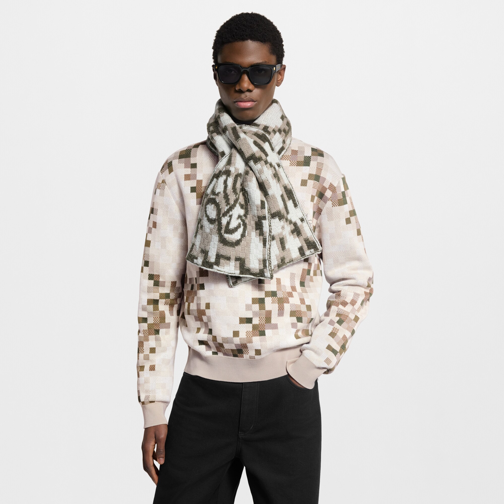 Sciarpa Snakoflage S00 Uomo Accessori Sciarpe | LOUIS VUITTON (Zoom prodotto)