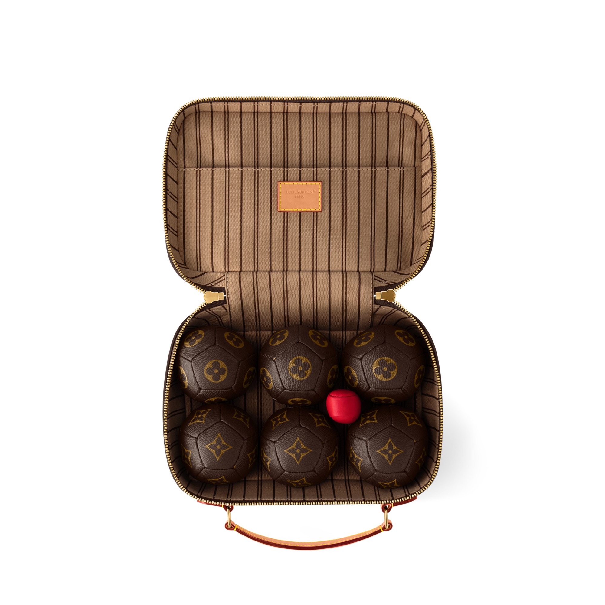 Set bocce Soft Tela Monogram Bauli, Viaggio e Casa Sport e Giochi } | LOUIS VUITTON (Zoom prodotto)