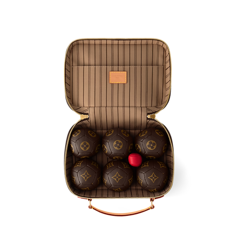 Set bocce Soft Tela Monogram Bauli, Viaggio e Casa Sport e Giochi } | LOUIS VUITTON (Zoom prodotto)