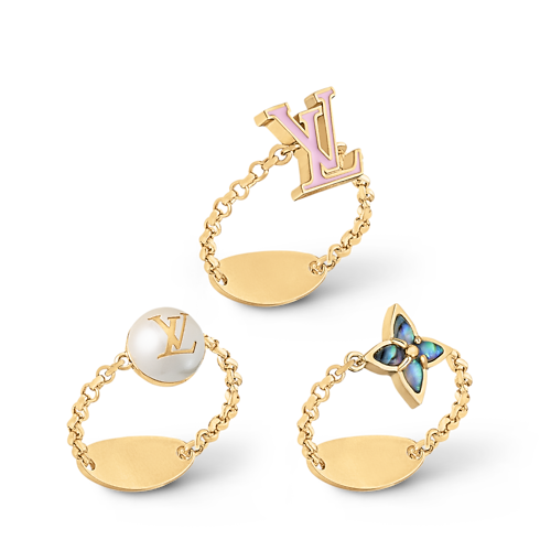 Set di anelli LV Layer S00 Donna Fashion Bijoux Tutta la collezione | LOUIS VUITTON (Zoom prodotto)