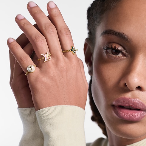 Set di anelli LV Layer S00 Donna Fashion Bijoux Tutta la collezione | LOUIS VUITTON (Zoom prodotto)