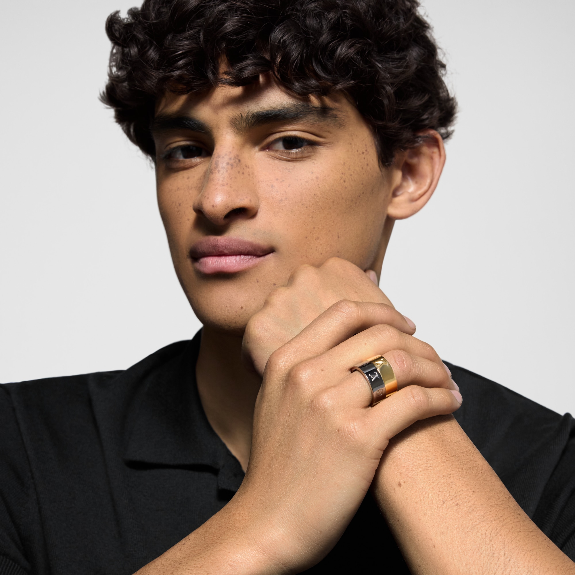 Set di due anelli LV Instinct S00 Uomo Fashion Bijoux Tutta la Gioielleria | LOUIS VUITTON (Zoom prodotto)