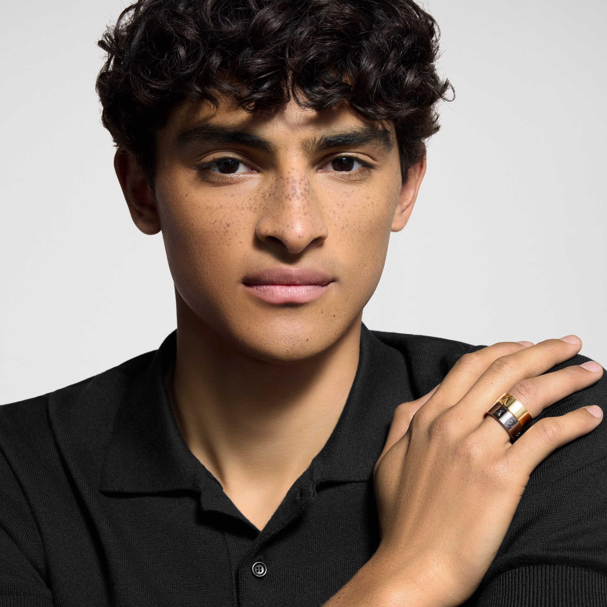 Set di due anelli LV Instinct S00 Uomo Fashion Bijoux Tutta la Gioielleria | LOUIS VUITTON (Zoom prodotto)