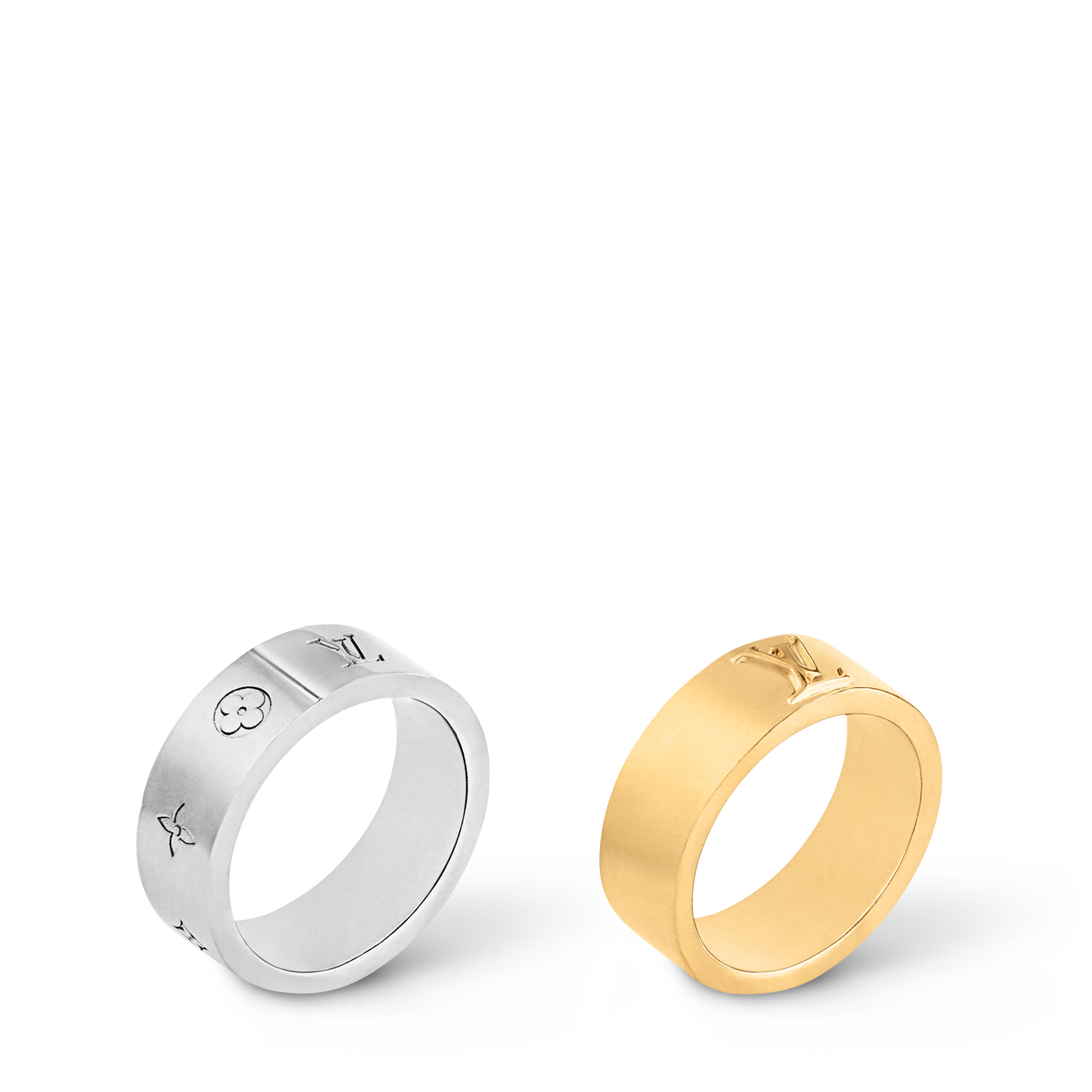 Set di due anelli LV Instinct S00 Uomo Fashion Bijoux Tutta la Gioielleria | LOUIS VUITTON (Zoom prodotto)