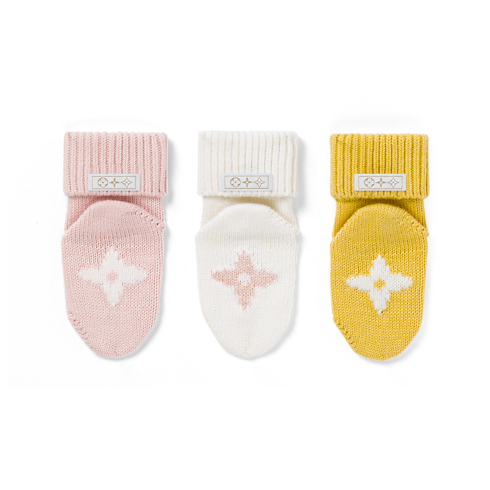 Set di tre calzini S00 Regali Regali per Bambini } | LOUIS VUITTON (Zoom prodotto)