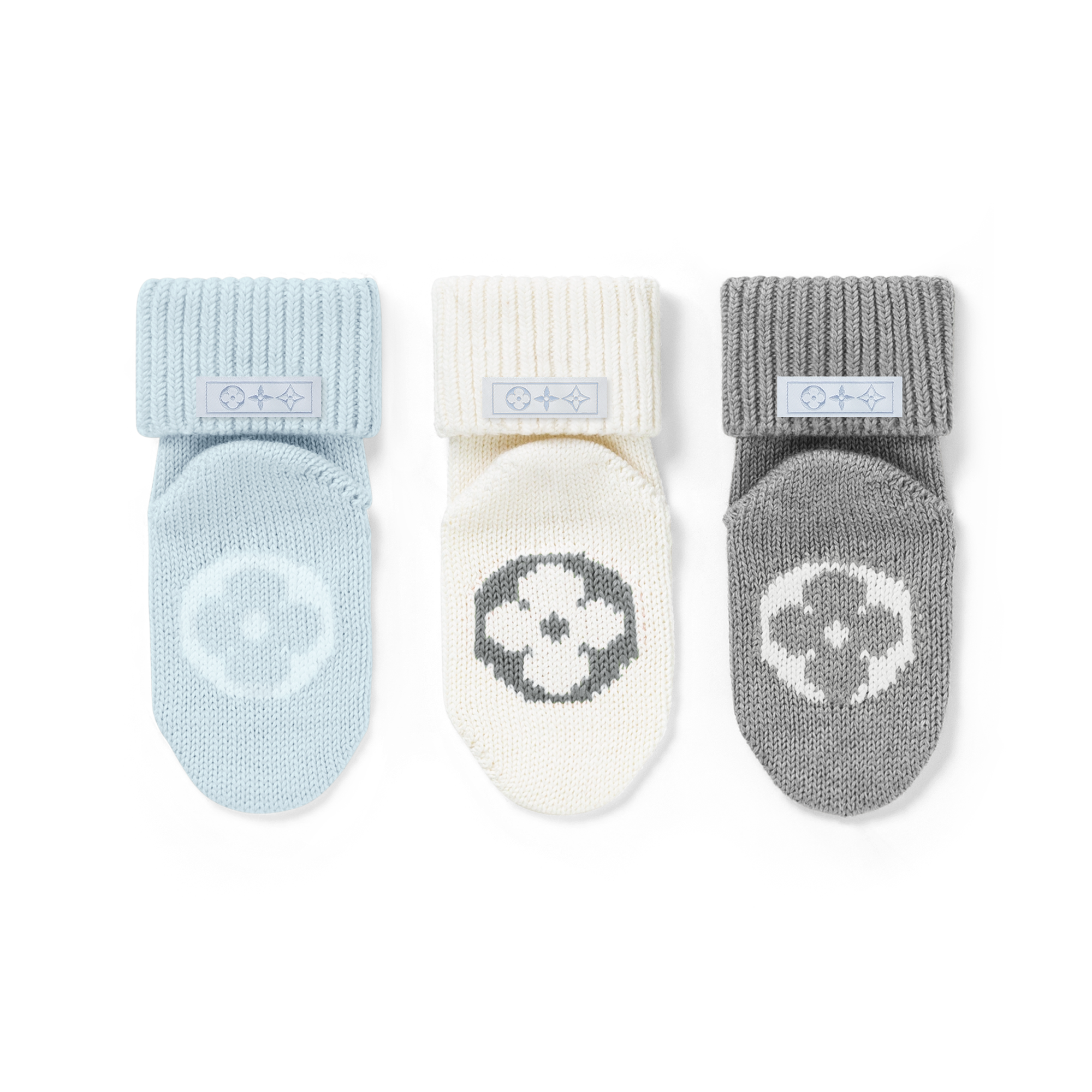 Set di tre calzini S00 Regali Regali per Bambini } | LOUIS VUITTON (Zoom prodotto)