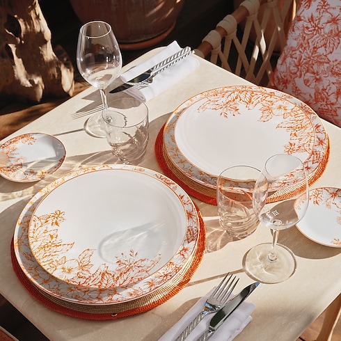 Set Of 2 Dessert Plates LV By The Pool Bauli, Viaggio e Casa Casa e Art de la Table Art de la Table | LOUIS VUITTON (Zoom prodotto)