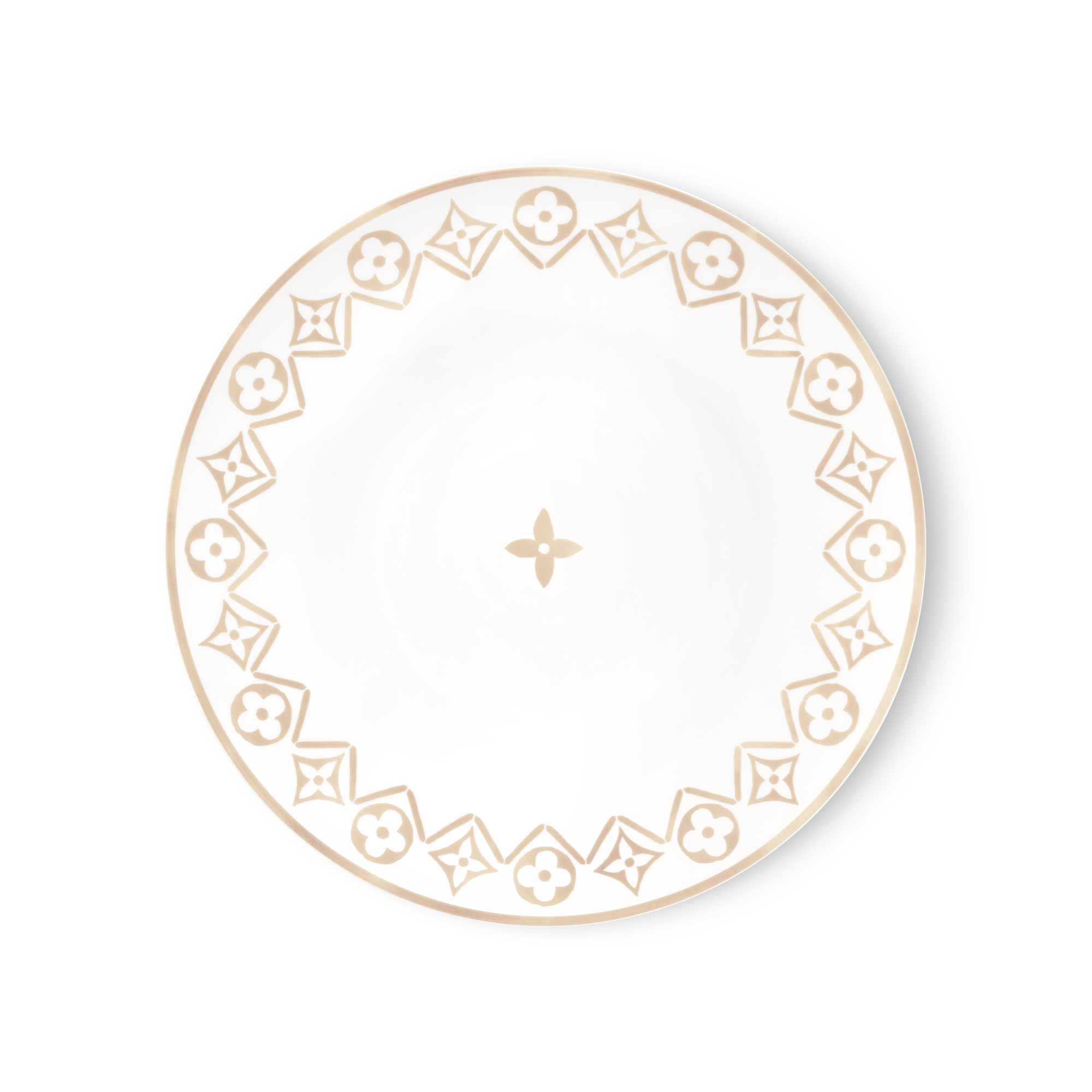 Set Of 2 Dinner Plates Monogram Flower Tile  Bauli, Viaggio e Casa Casa e Art de la Table Art de la Table | LOUIS VUITTON (Zoom prodotto)