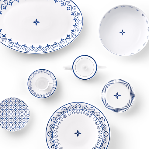 Set Of 2 Side Plates Monogram Flower Tile Bauli, Viaggio e Casa Casa e Art de la Table Art de la Table | LOUIS VUITTON (Zoom prodotto)