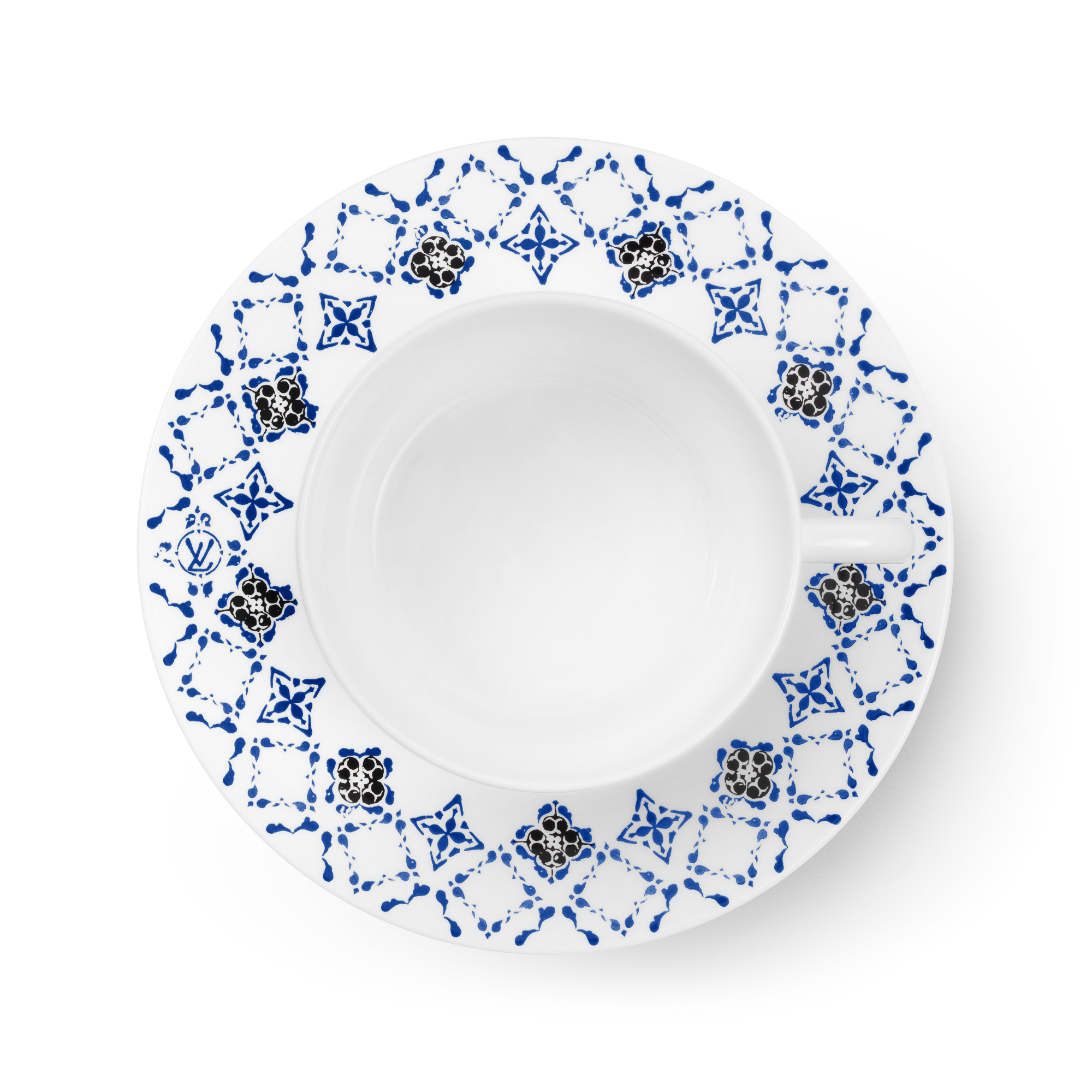 Set Of 2 Teacups and Saucers LV By The Pool  Bauli, Viaggio e Casa Casa e Art de la Table Art de la Table | LOUIS VUITTON (Zoom prodotto)