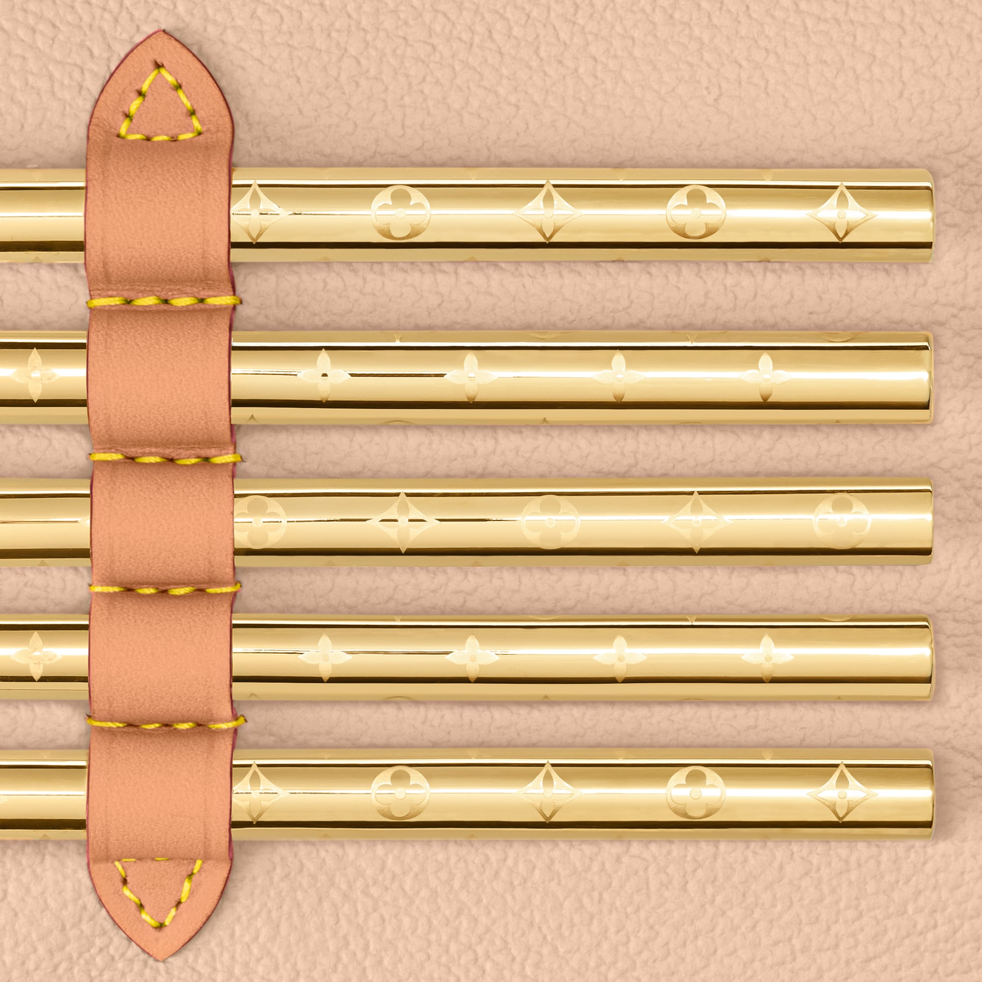 Set pennelli labbra e occhi Tela Monogram Profumi e Beauty Accessori Beauty } | LOUIS VUITTON (Zoom prodotto)