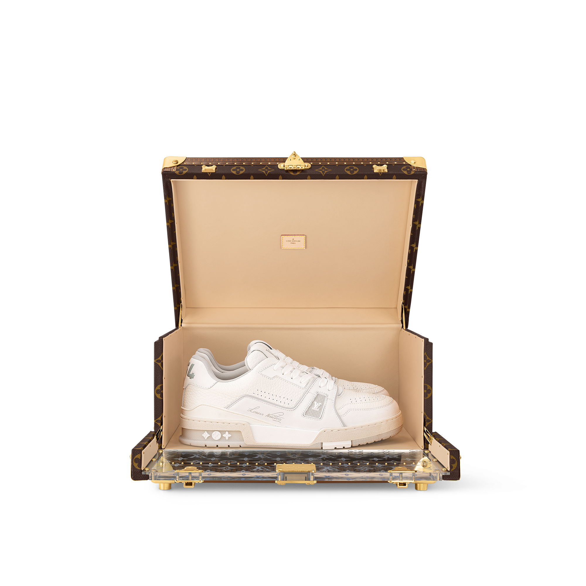 Shoe Box Monogram Tela Monogram Bauli, Viaggio e Casa Bauli e Contenitori Coffret | LOUIS VUITTON (Zoom prodotto)