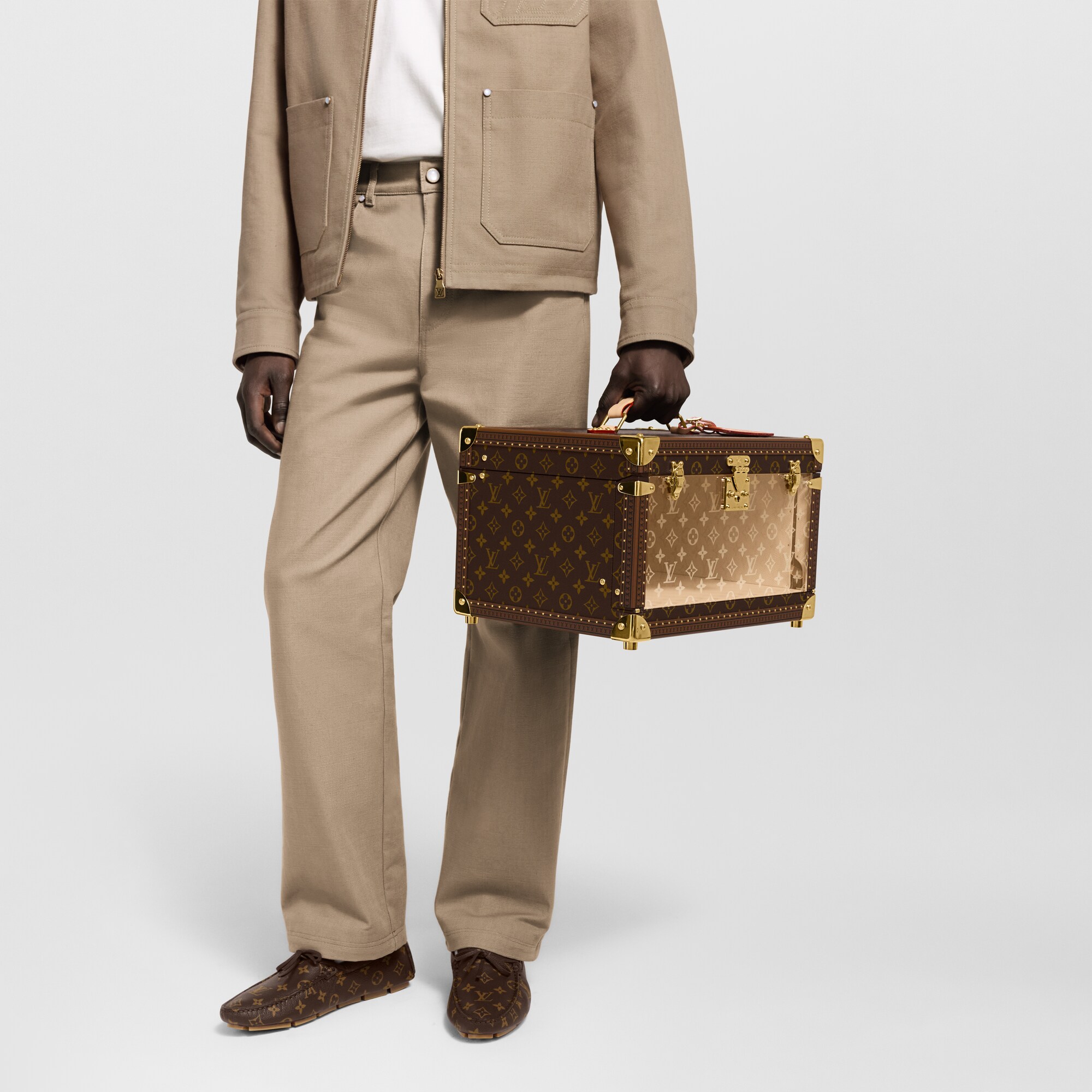 Shoe Box Monogram Tela Monogram Bauli, Viaggio e Casa Bauli e Contenitori Coffret | LOUIS VUITTON (Zoom prodotto)