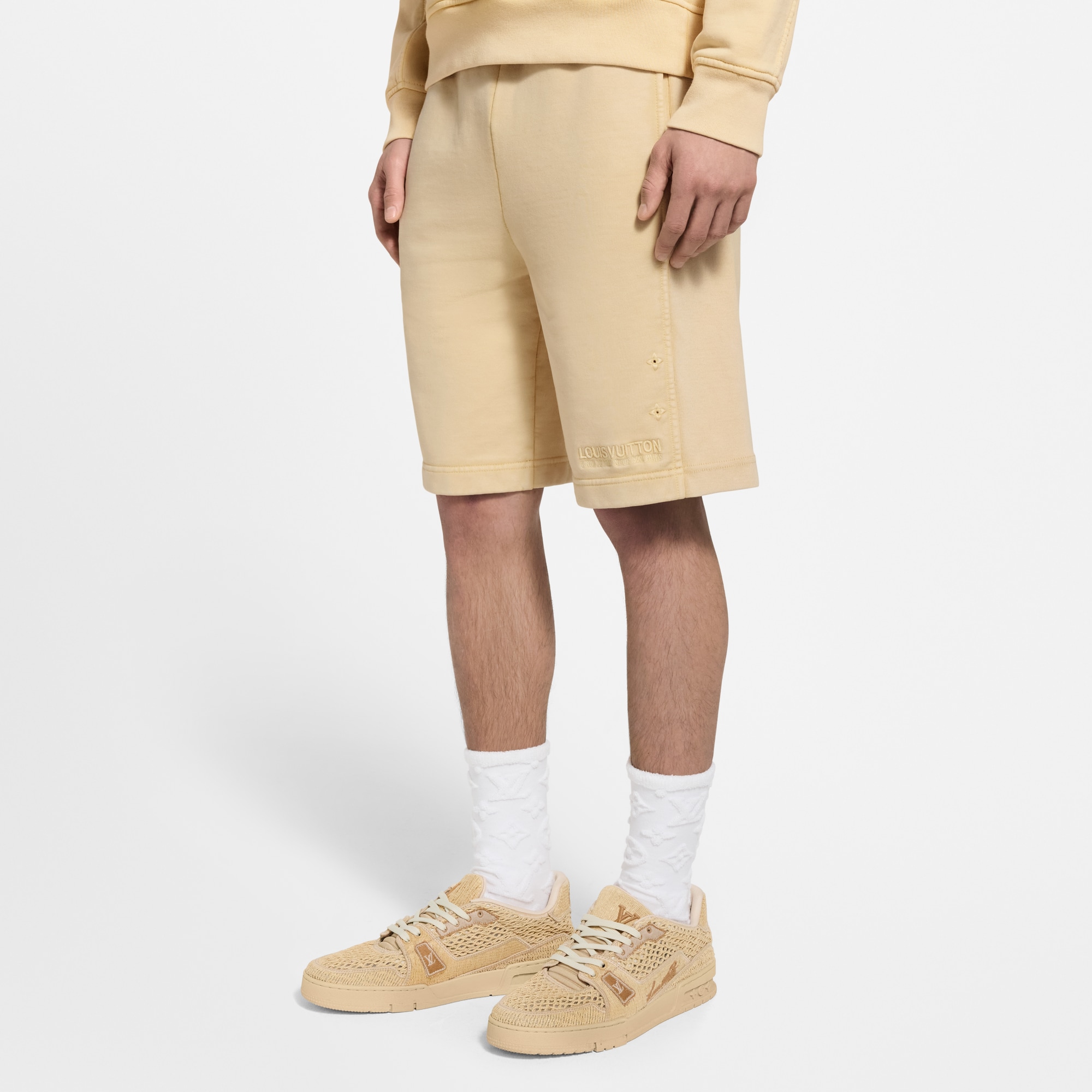 Shorts a coste effetto lavato  Uomo Abbigliamento Tutti i Capi di Abbigliamento | LOUIS VUITTON (Zoom prodotto)