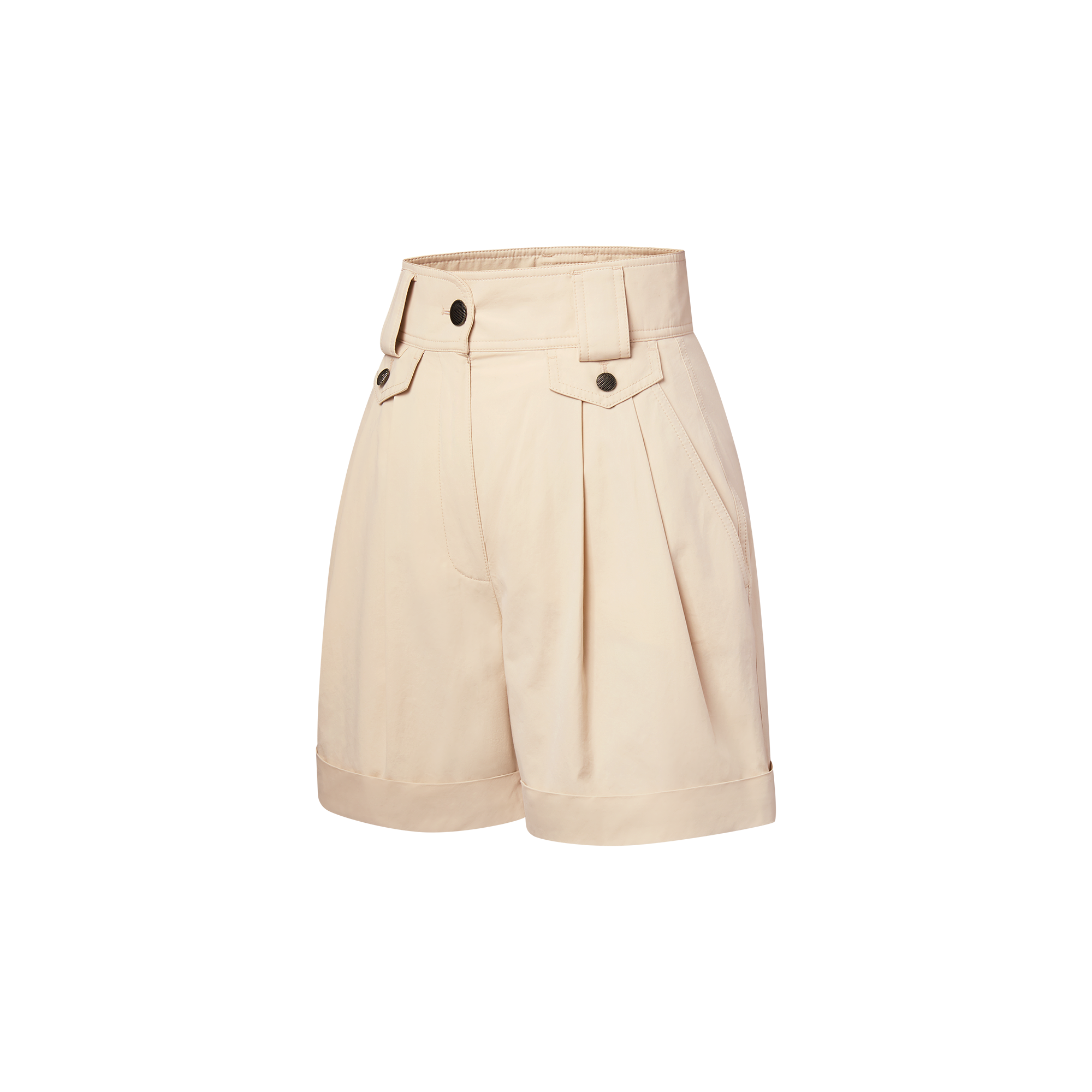 Shorts con gamba ampia e pince  Donna Abbigliamento Gonne e Shorts | LOUIS VUITTON (Zoom prodotto)