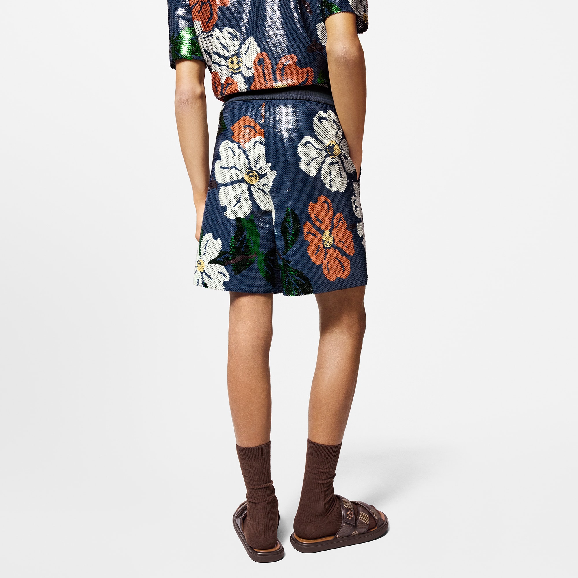 Shorts con paillettes ricamate  Uomo Abbigliamento Tutti i Capi di Abbigliamento | LOUIS VUITTON (Zoom prodotto)