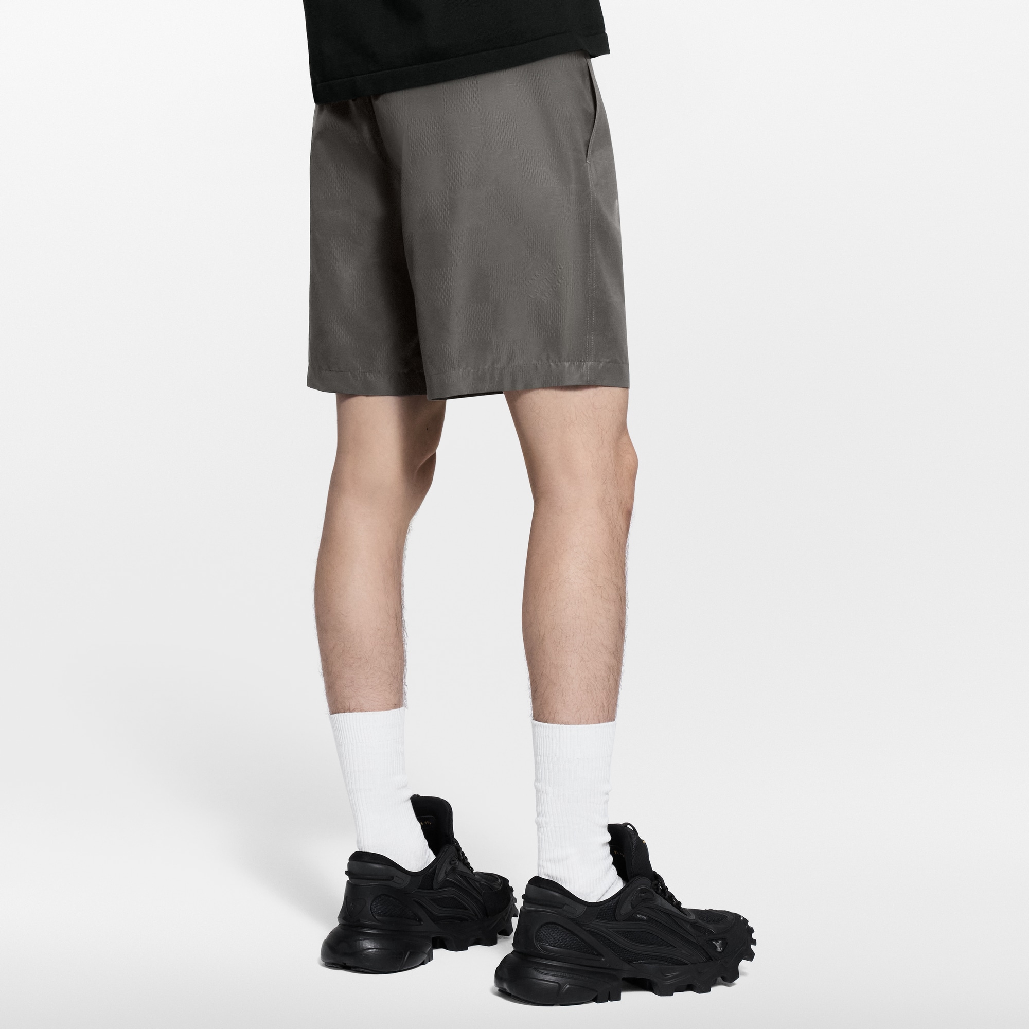 Shorts da mare con motivo Damier  Uomo Abbigliamento Costumi | LOUIS VUITTON (Zoom prodotto)