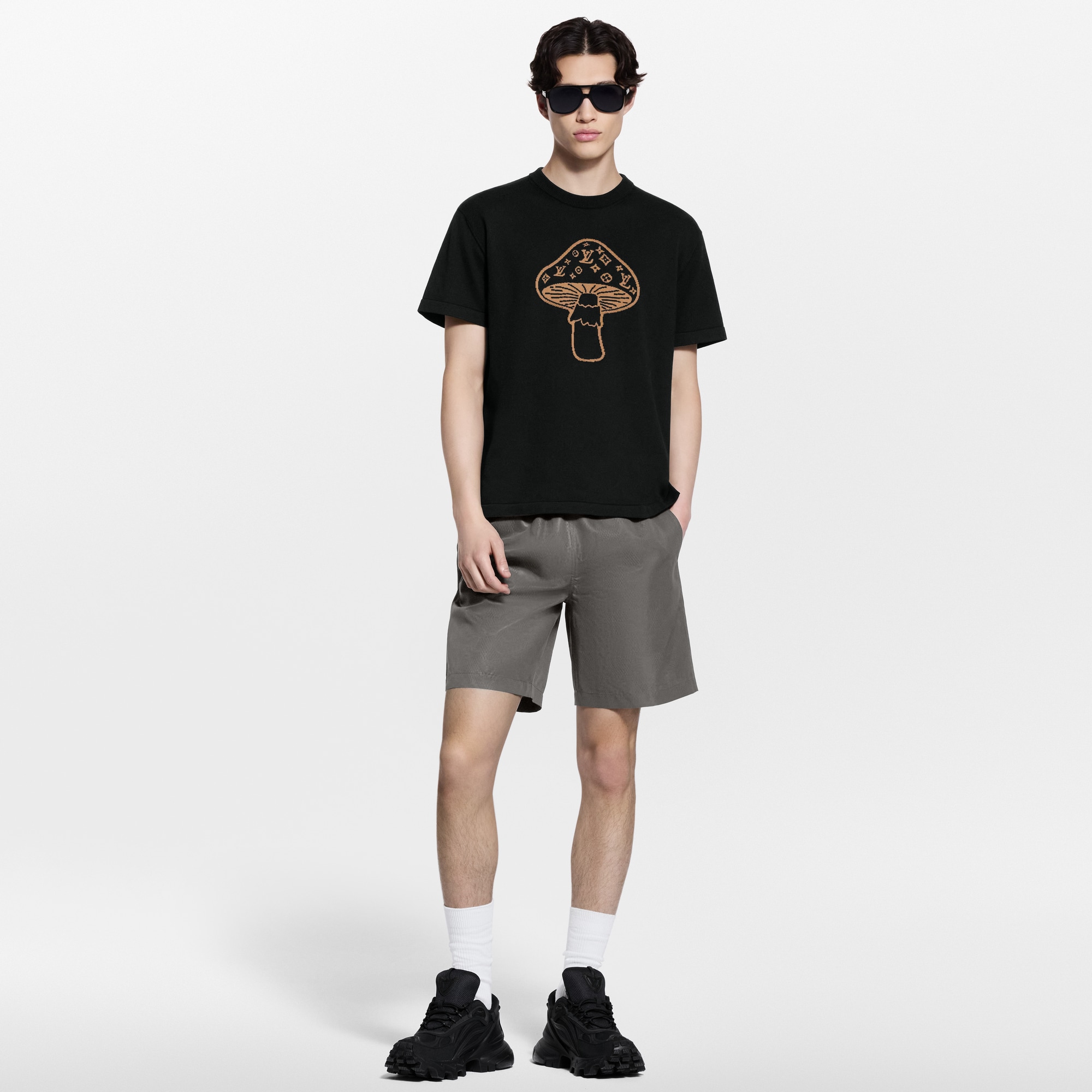 Shorts da mare con motivo Damier  Uomo Abbigliamento Costumi | LOUIS VUITTON (Zoom prodotto)