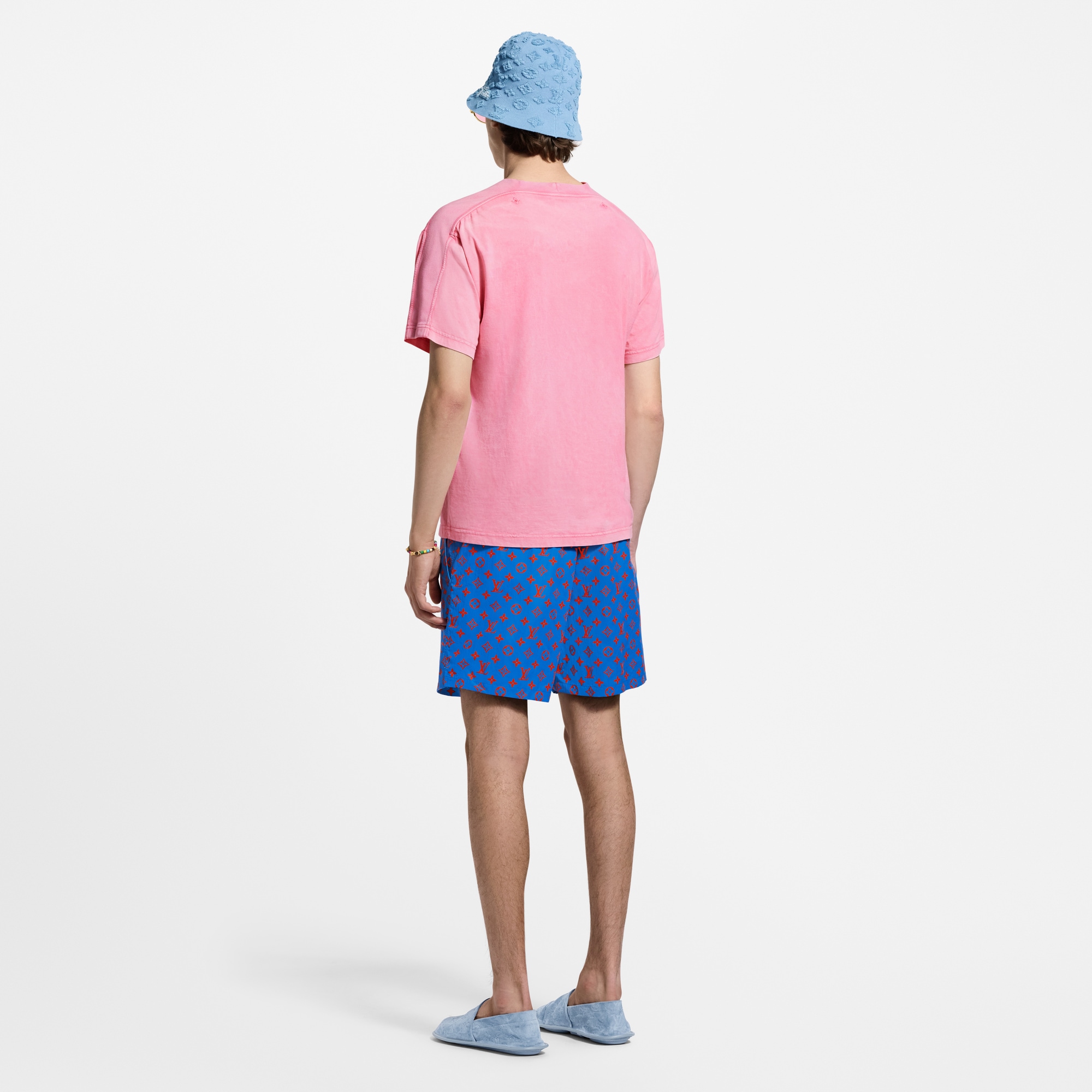Shorts da mare con motivo Monogram  Uomo Abbigliamento Costumi | LOUIS VUITTON (Zoom prodotto)
