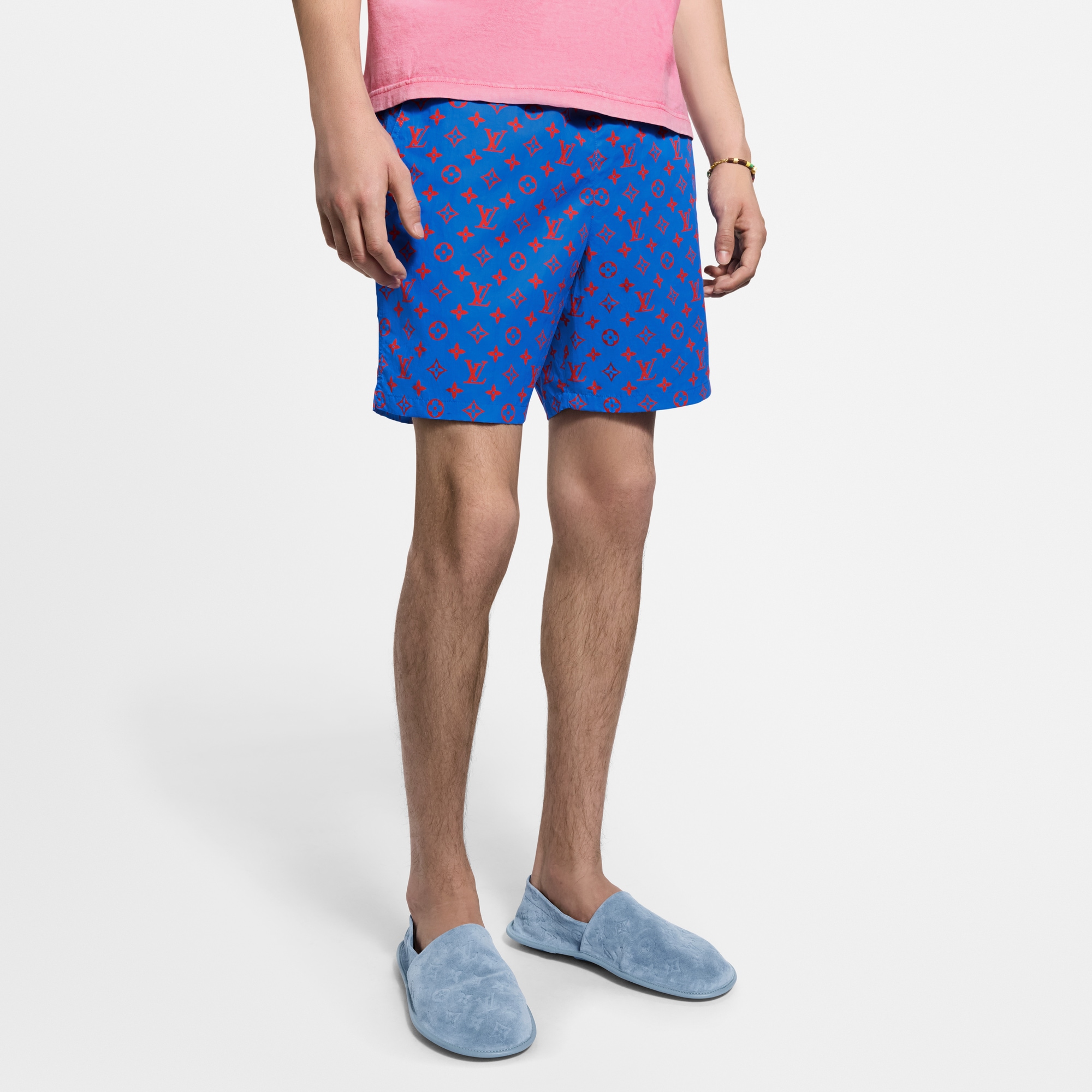 Shorts da mare con motivo Monogram  Uomo Abbigliamento Costumi | LOUIS VUITTON (Zoom prodotto)