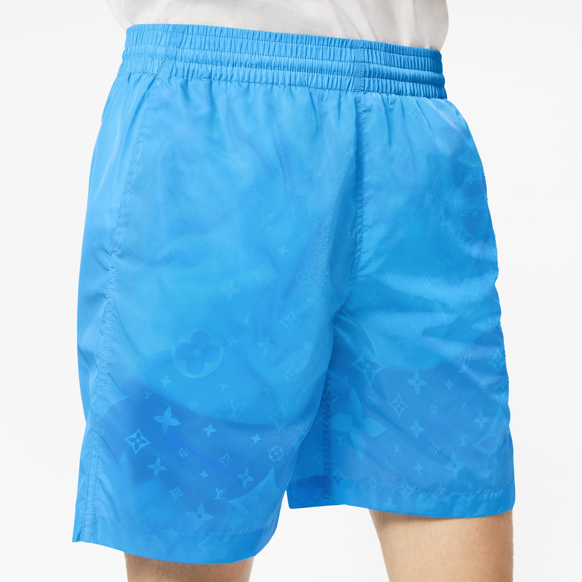 Shorts da surf con motivo Monogram Water - Abbigliamento | LOUIS VUITTON