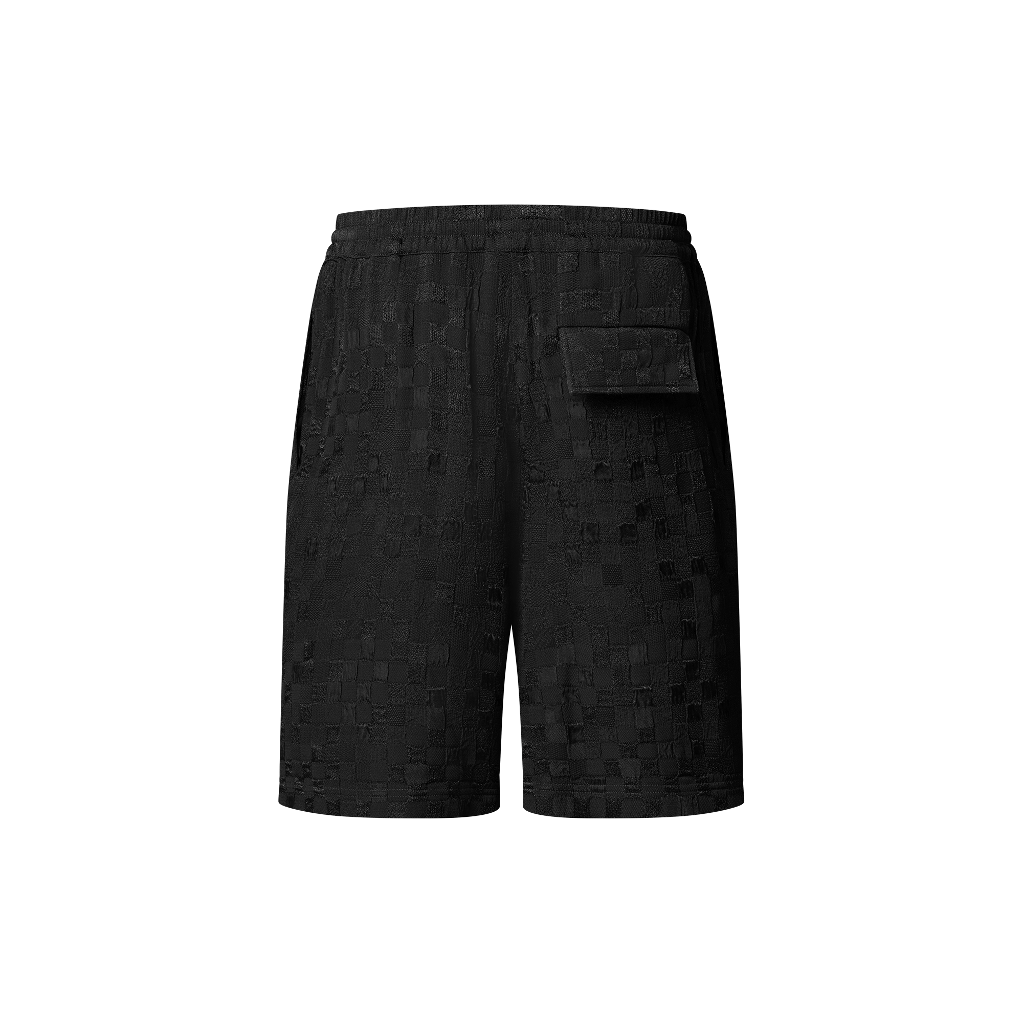 Shorts fluenti in trama jacquard con motivo grafico  Uomo Abbigliamento Pantaloni | LOUIS VUITTON (Zoom prodotto)
