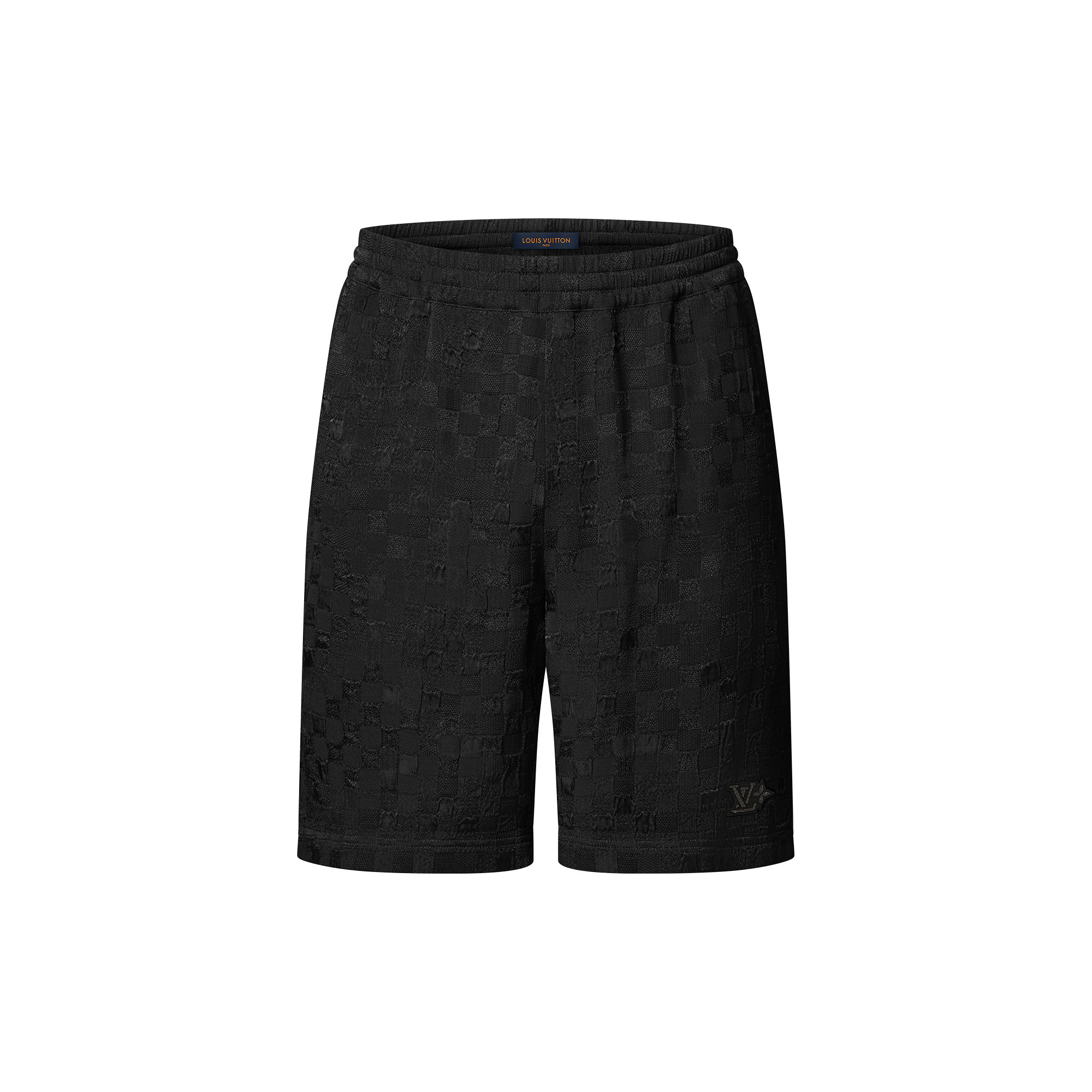 Shorts fluenti in trama jacquard con motivo grafico  Uomo Abbigliamento Pantaloni | LOUIS VUITTON (Zoom prodotto)