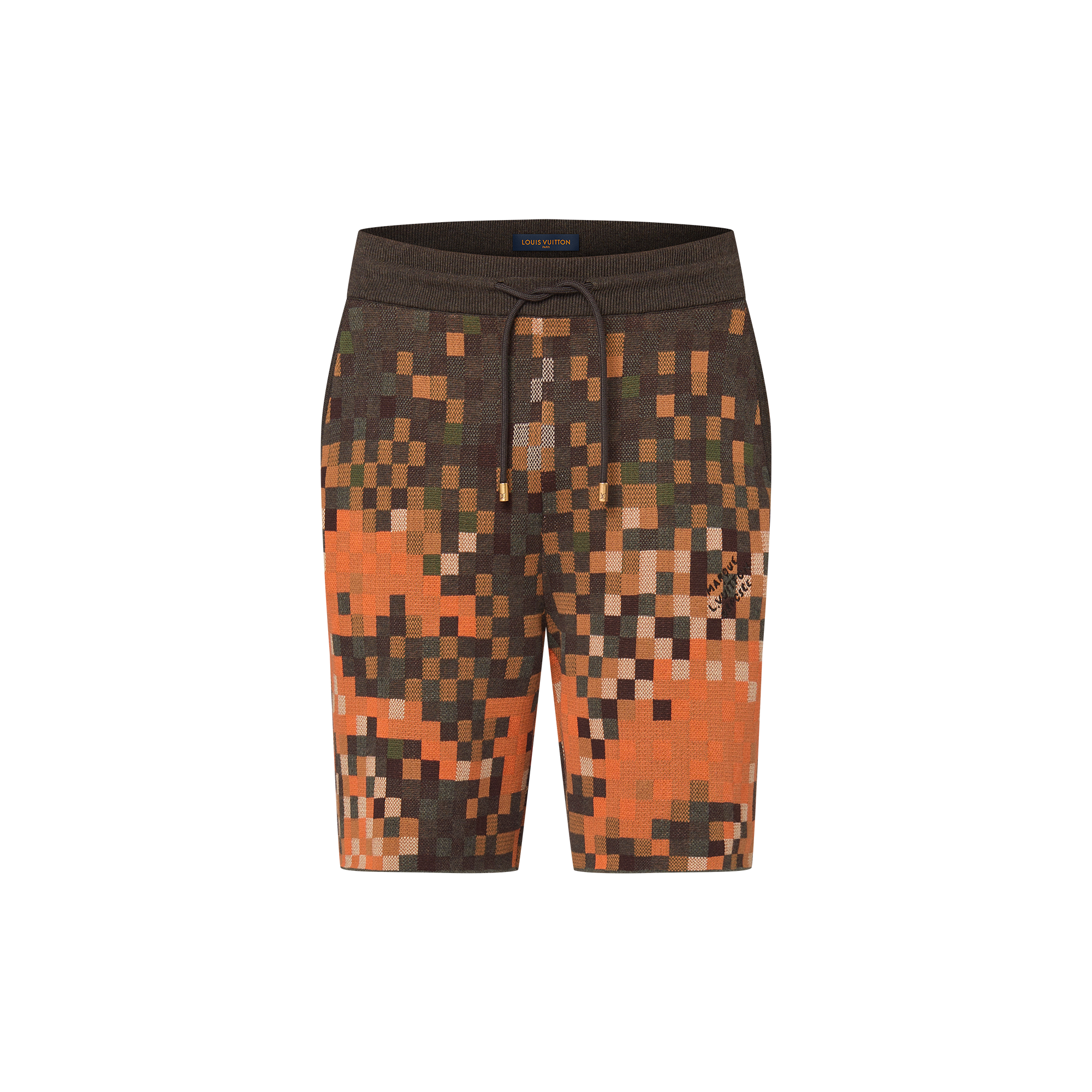 Shorts in cotone con lavorazione jacquard  Uomo Abbigliamento Tutti i Capi di Abbigliamento | LOUIS VUITTON (Zoom prodotto)