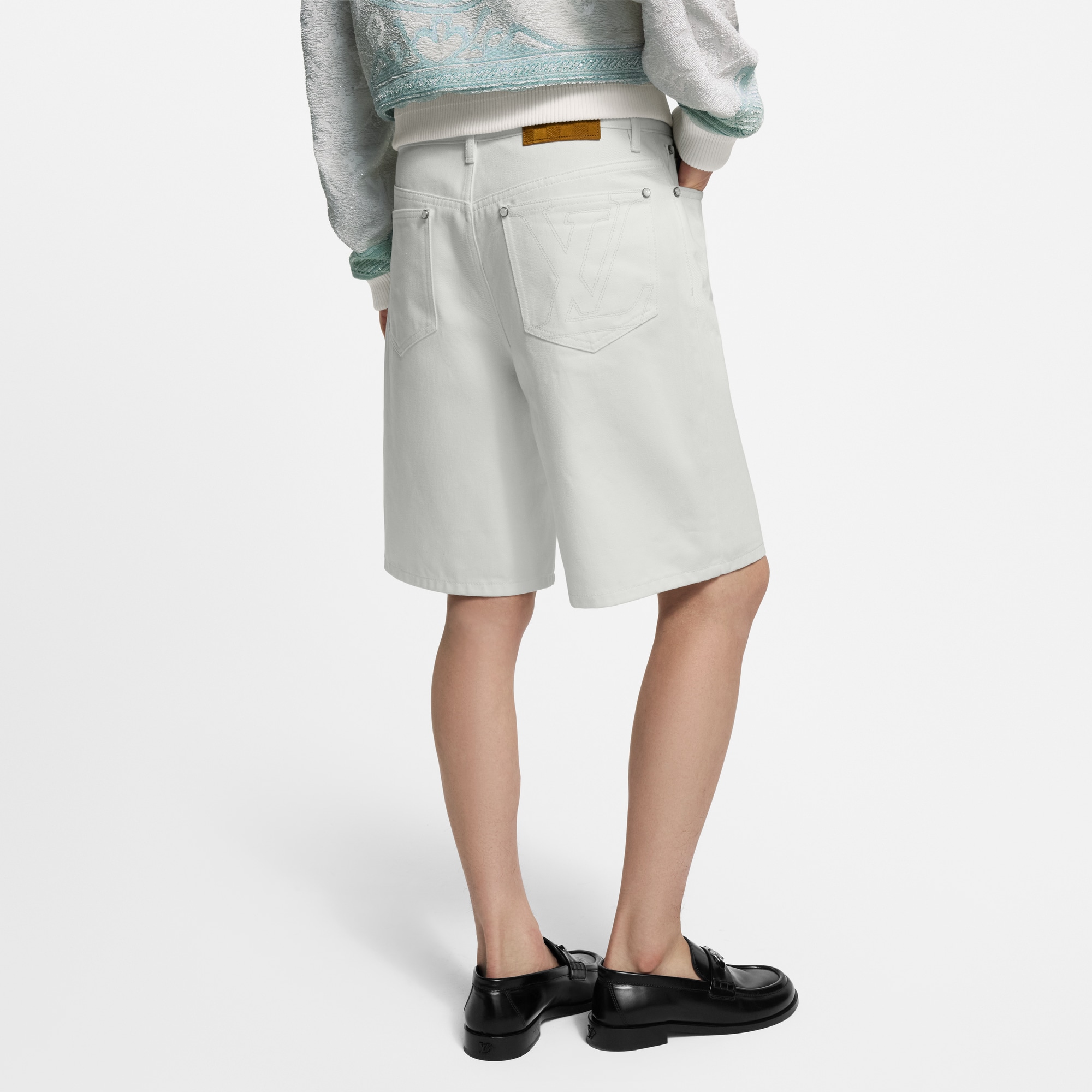 Shorts in denim  Uomo Abbigliamento Collezione Denim | LOUIS VUITTON (Zoom prodotto)