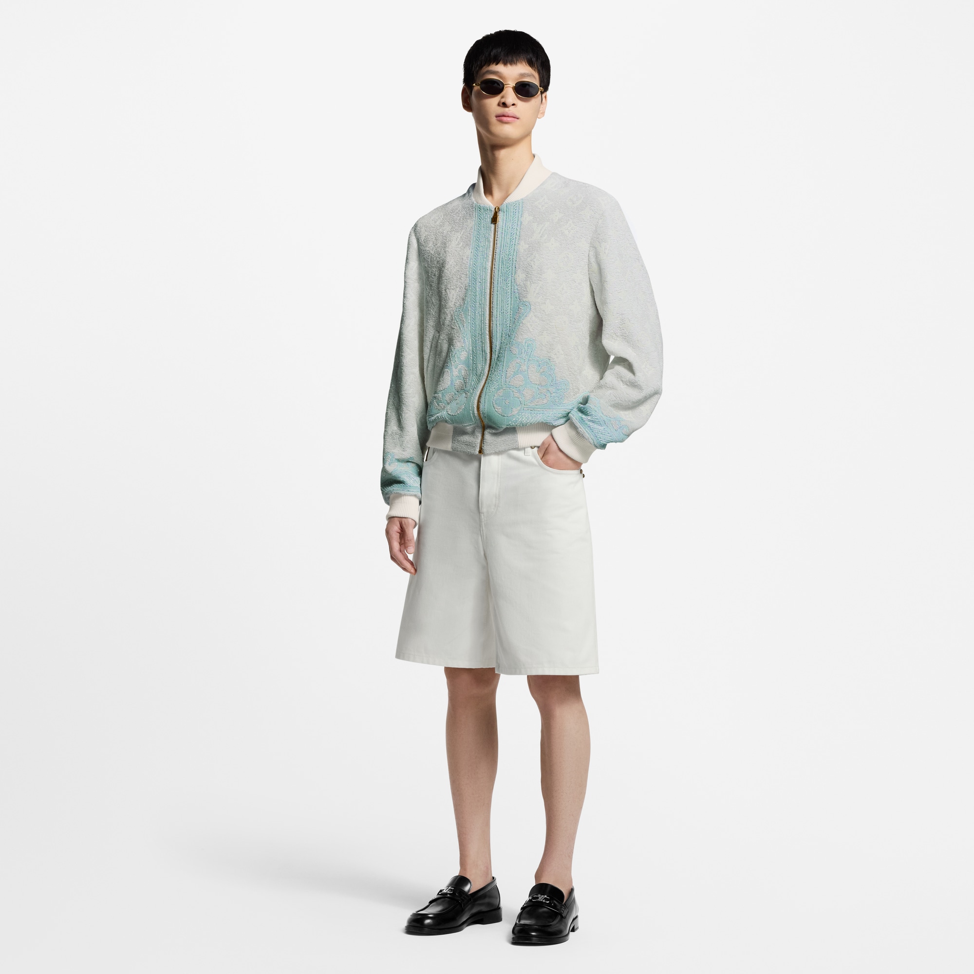 Shorts in denim  Uomo Abbigliamento Collezione Denim | LOUIS VUITTON (Zoom prodotto)