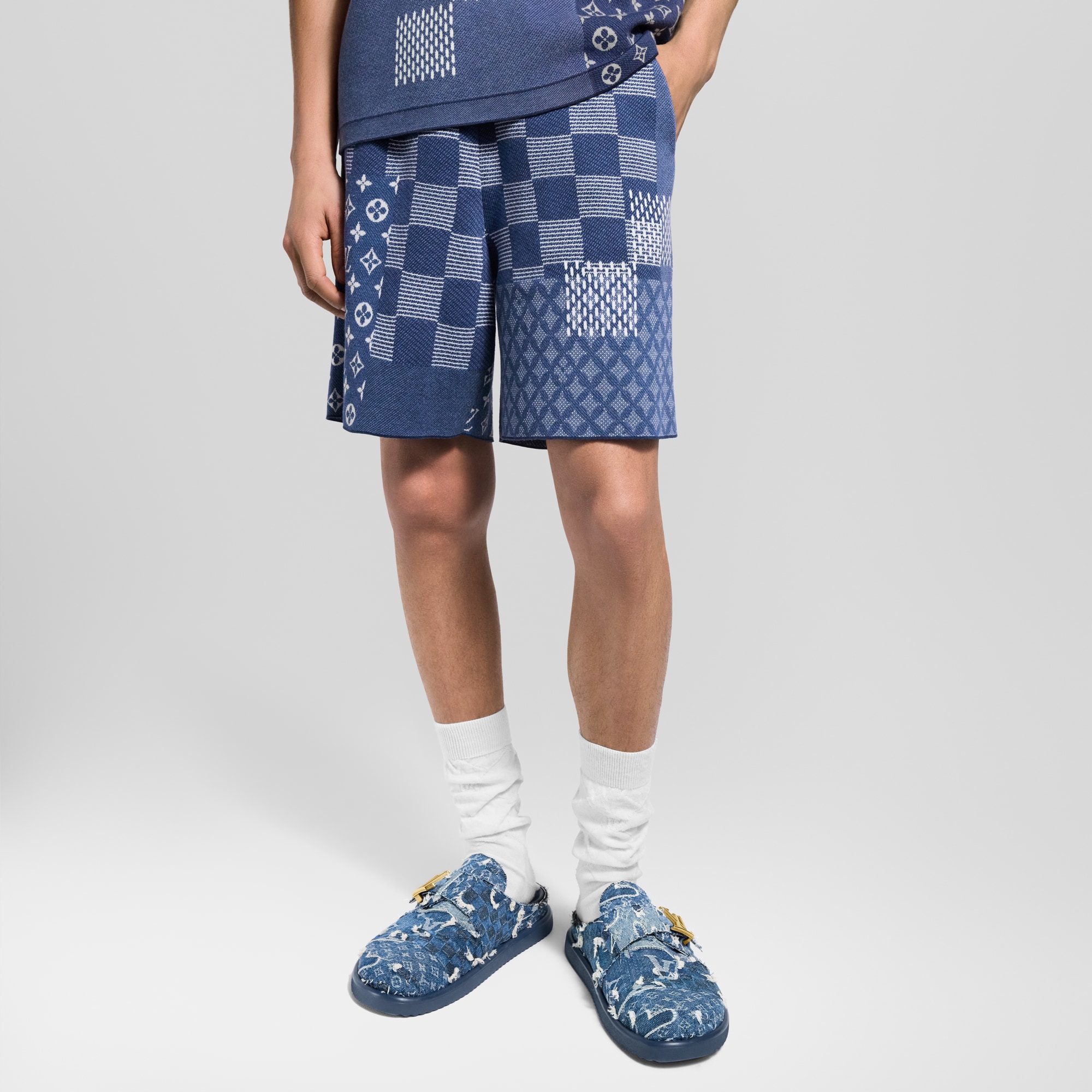 Shorts in maglia  Uomo Abbigliamento Tutti i Capi di Abbigliamento | LOUIS VUITTON (Zoom prodotto)