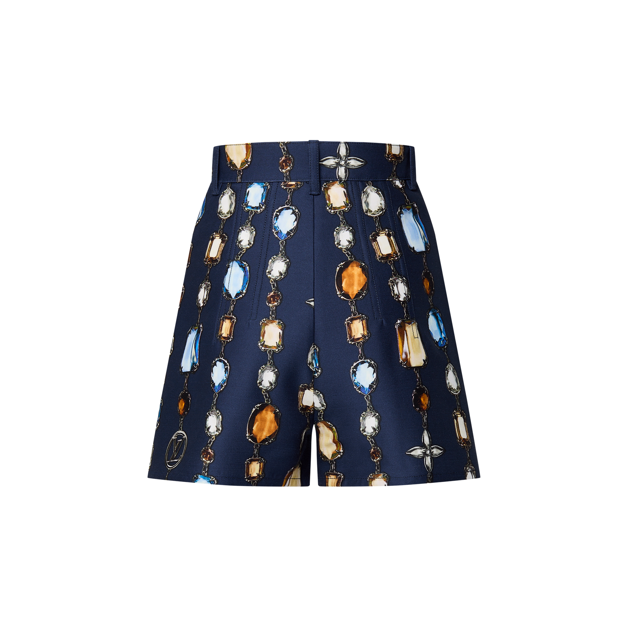 Shorts sartoriali con motivo di collana stampato  Donna Abbigliamento Gonne e Shorts | LOUIS VUITTON (Zoom prodotto)