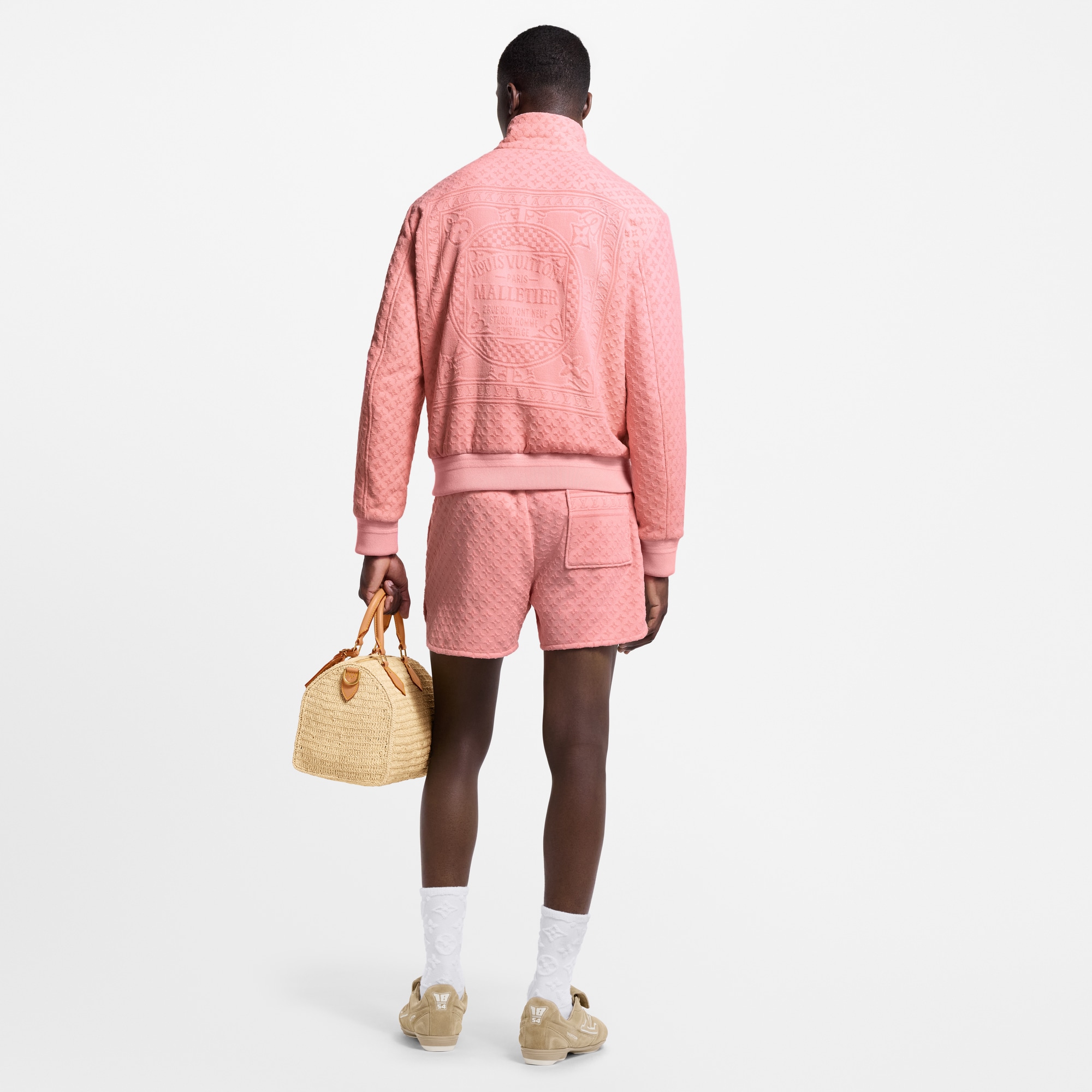 Shorts sportivi in spugna  Uomo Abbigliamento Pantaloni | LOUIS VUITTON (Zoom prodotto)