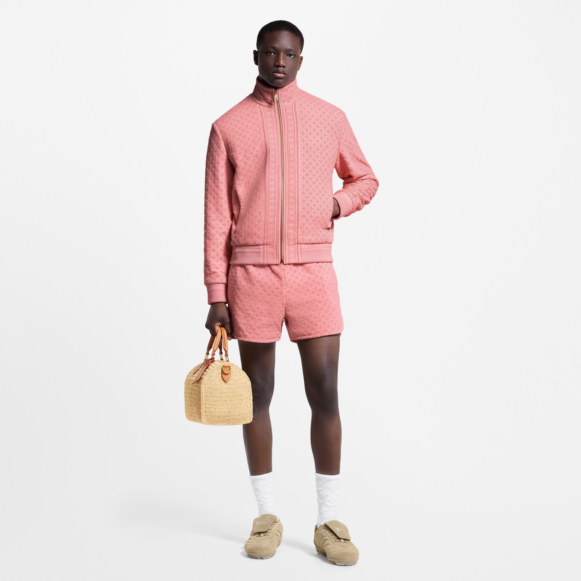 Shorts sportivi in spugna  Uomo Abbigliamento Pantaloni | LOUIS VUITTON (Zoom prodotto)
