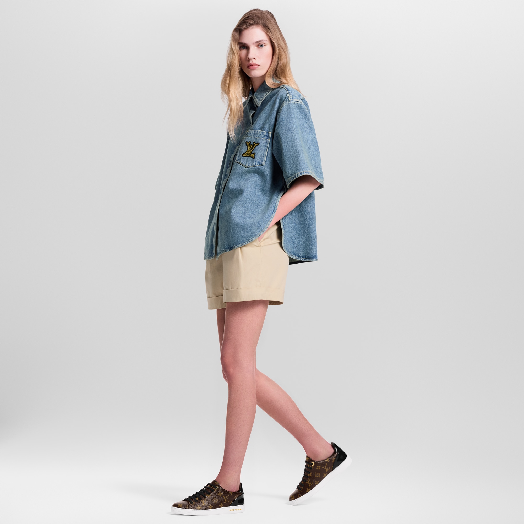 Sneaker Frontrow  Donna Calzature Tutte le Scarpe | LOUIS VUITTON (Zoom prodotto)