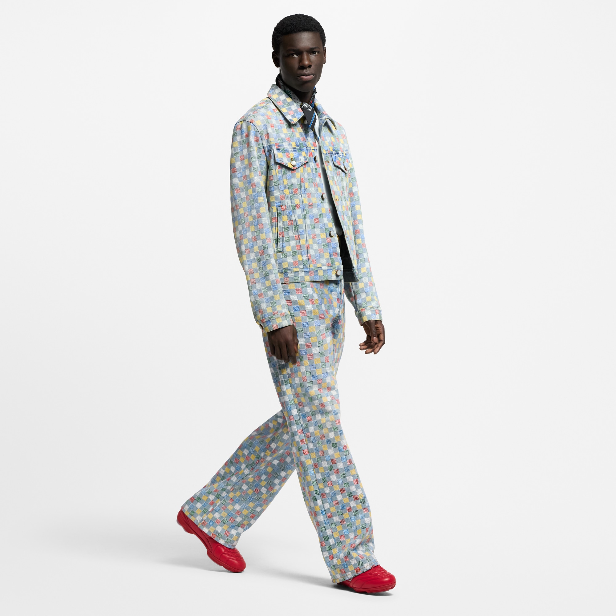 Sneaker LV Footprint Soccer  Uomo Calzature Sneakers | LOUIS VUITTON (Zoom prodotto)
