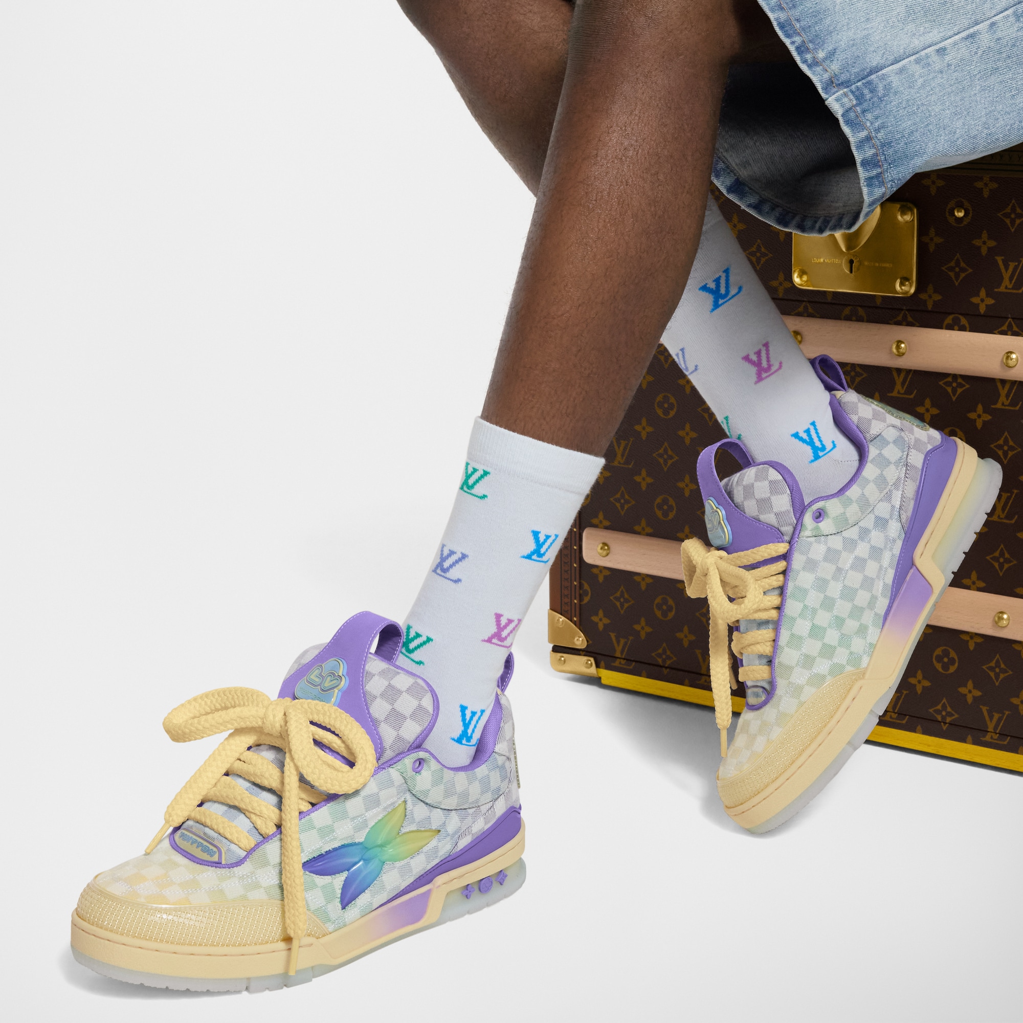 Sneaker LV Skate  Uomo Calzature Sneakers | LOUIS VUITTON (Zoom prodotto)
