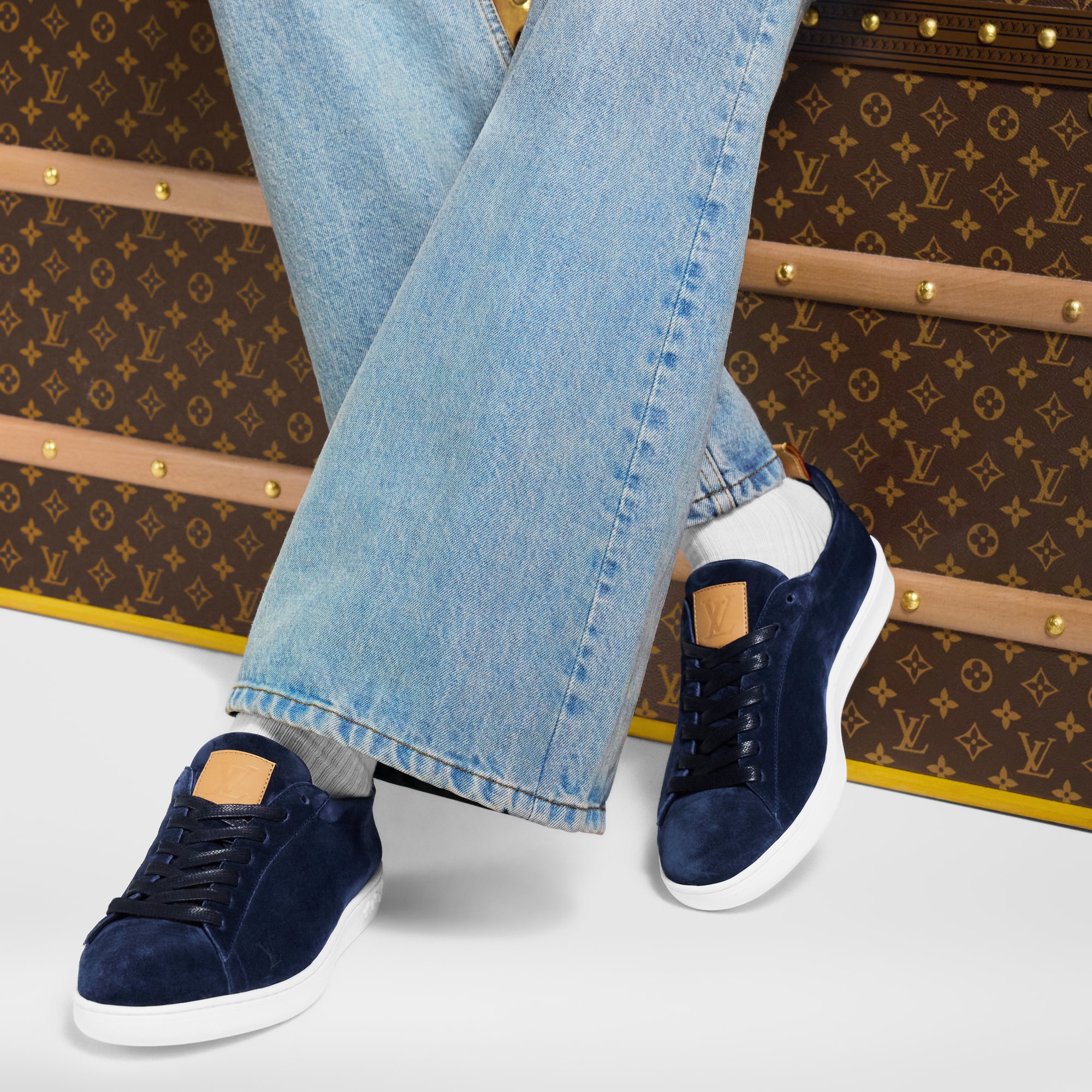 Sneaker LV Soft  Uomo Calzature Sneakers | LOUIS VUITTON (Zoom prodotto)